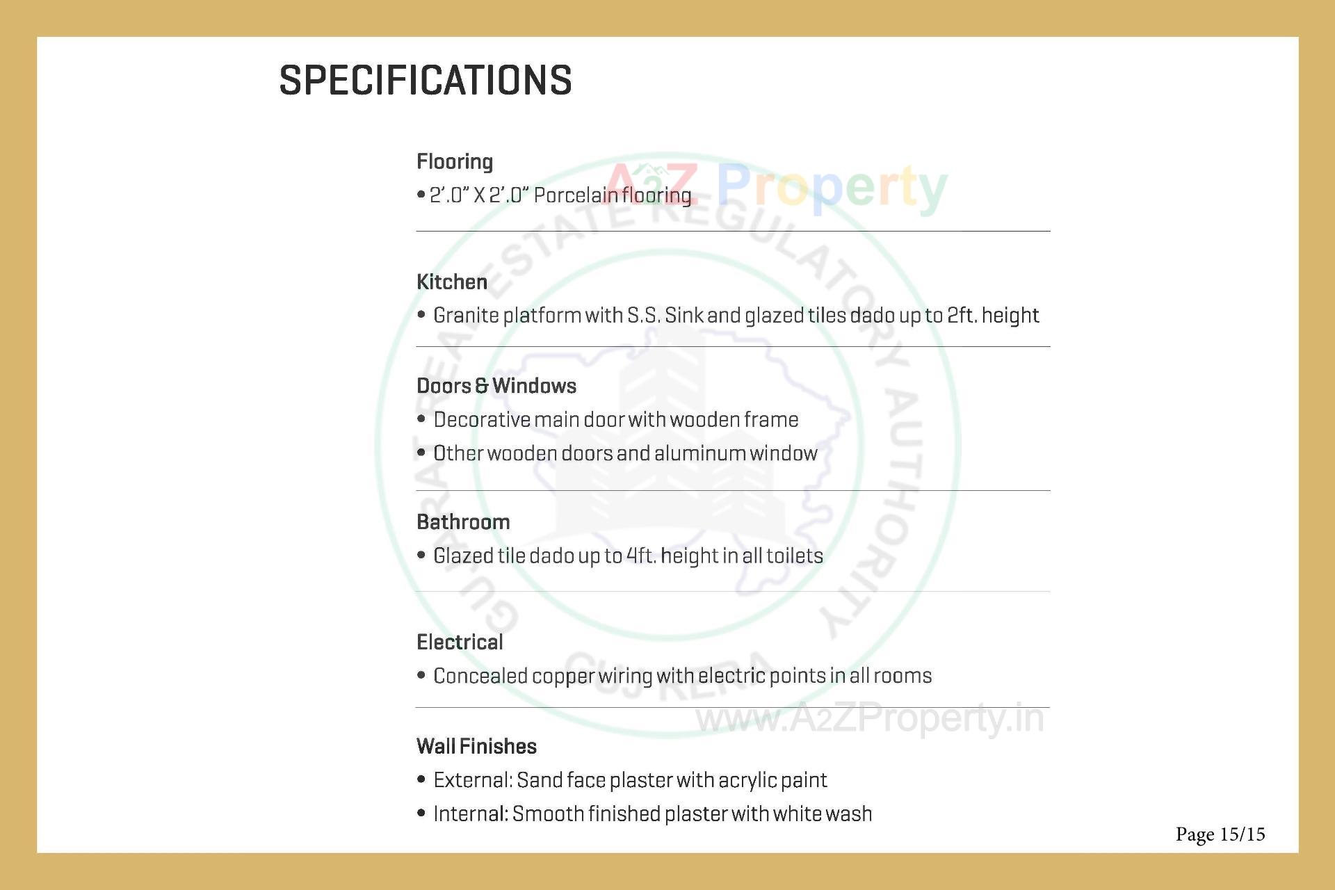  of real estate project Rajyash Riyana located at Vasna, Ahmedabad, Gujarat