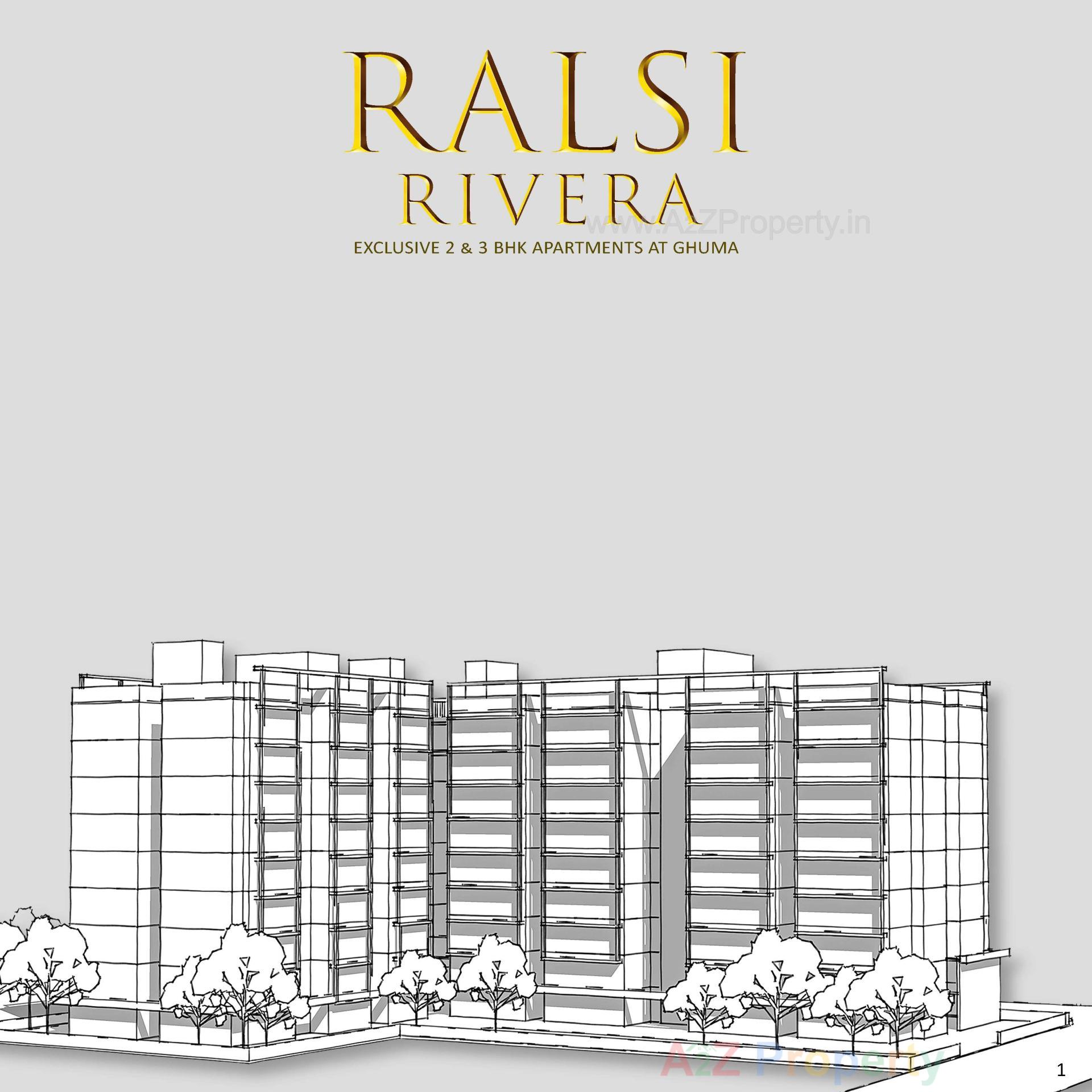  of real estate project Ralsi Rivera located at Ghuma, Ahmedabad, Gujarat