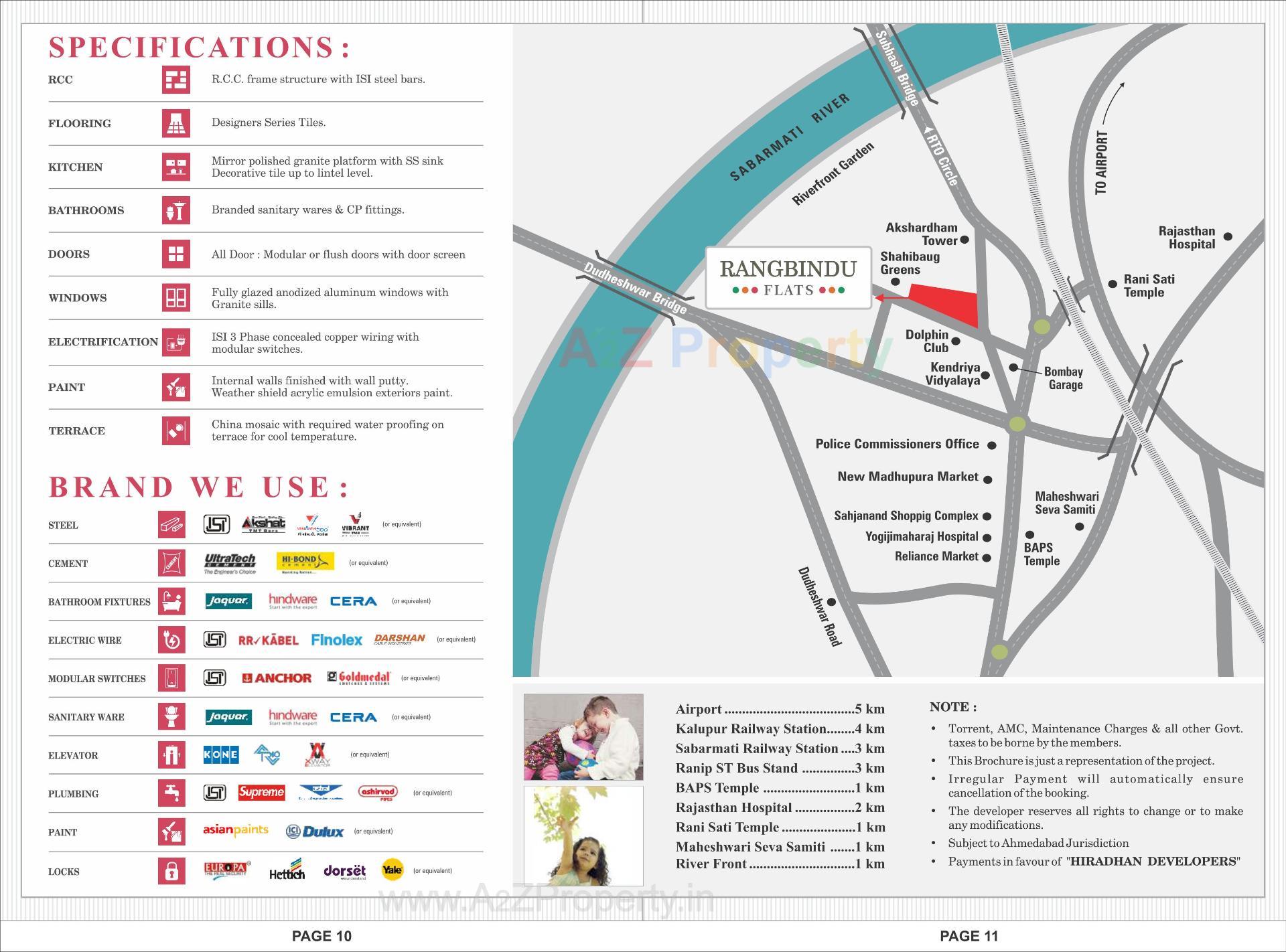  of real estate project Rangbindu Flats located at Dariyapur-kazipur, Ahmedabad, Gujarat