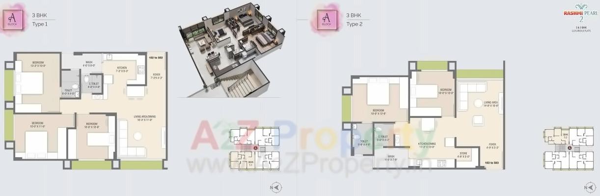 Layout of real estate project Rashmi Pearl located at Vatva, Ahmedabad, Gujarat