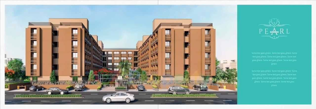 3D Elevation of real estate project Rashmi Pearl located at Vatva, Ahmedabad, Gujarat