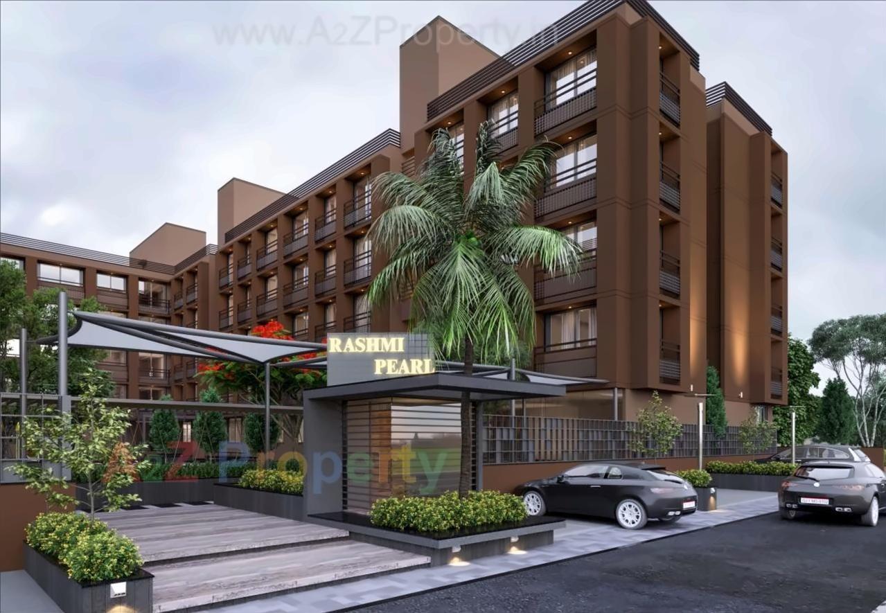 3D Elevation of real estate project Rashmi Pearl located at Vatva, Ahmedabad, Gujarat