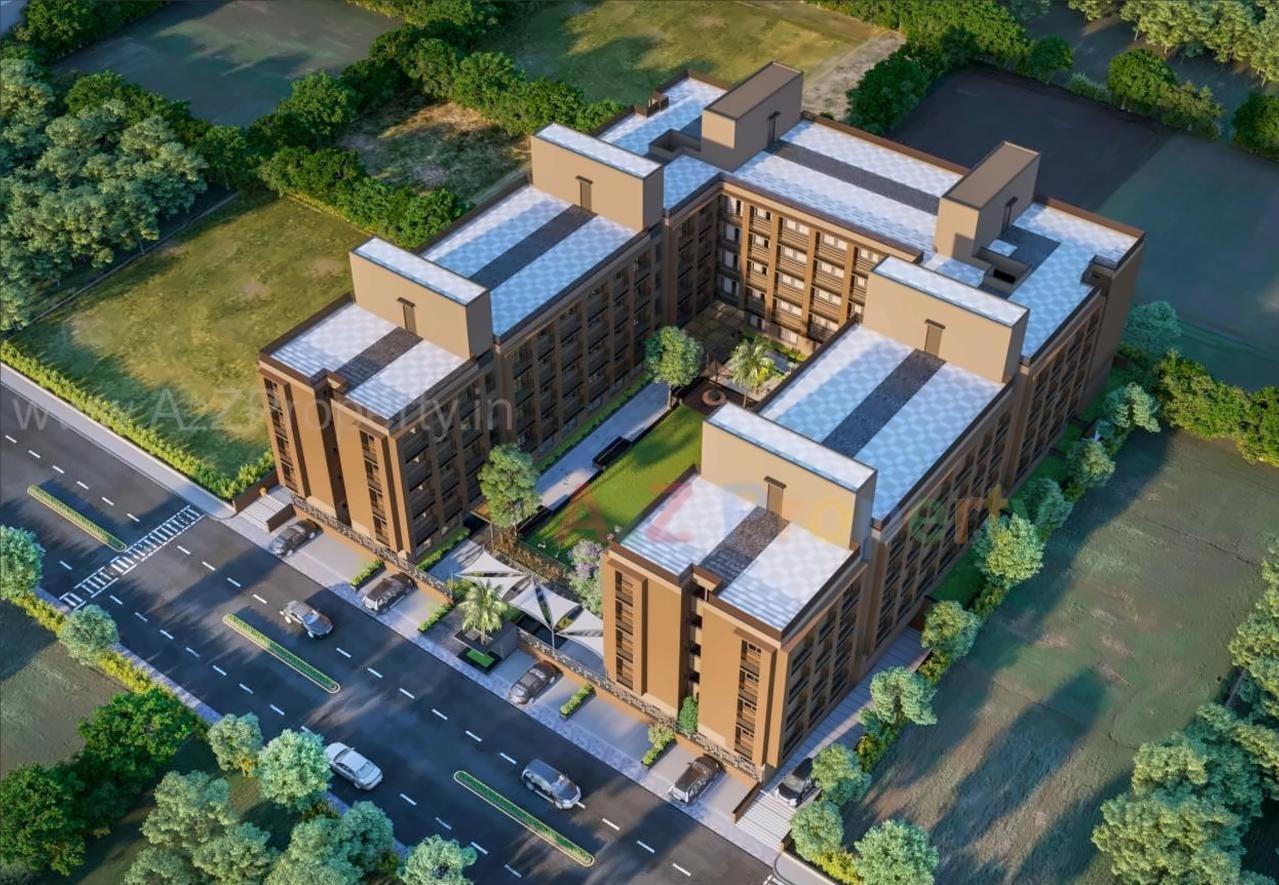3D Elevation of real estate project Rashmi Pearl located at Vatva, Ahmedabad, Gujarat