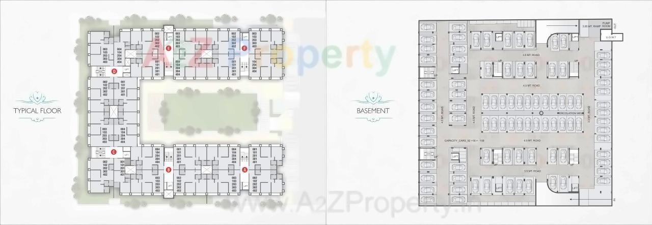 Layout of real estate project Rashmi Pearl located at Vatva, Ahmedabad, Gujarat