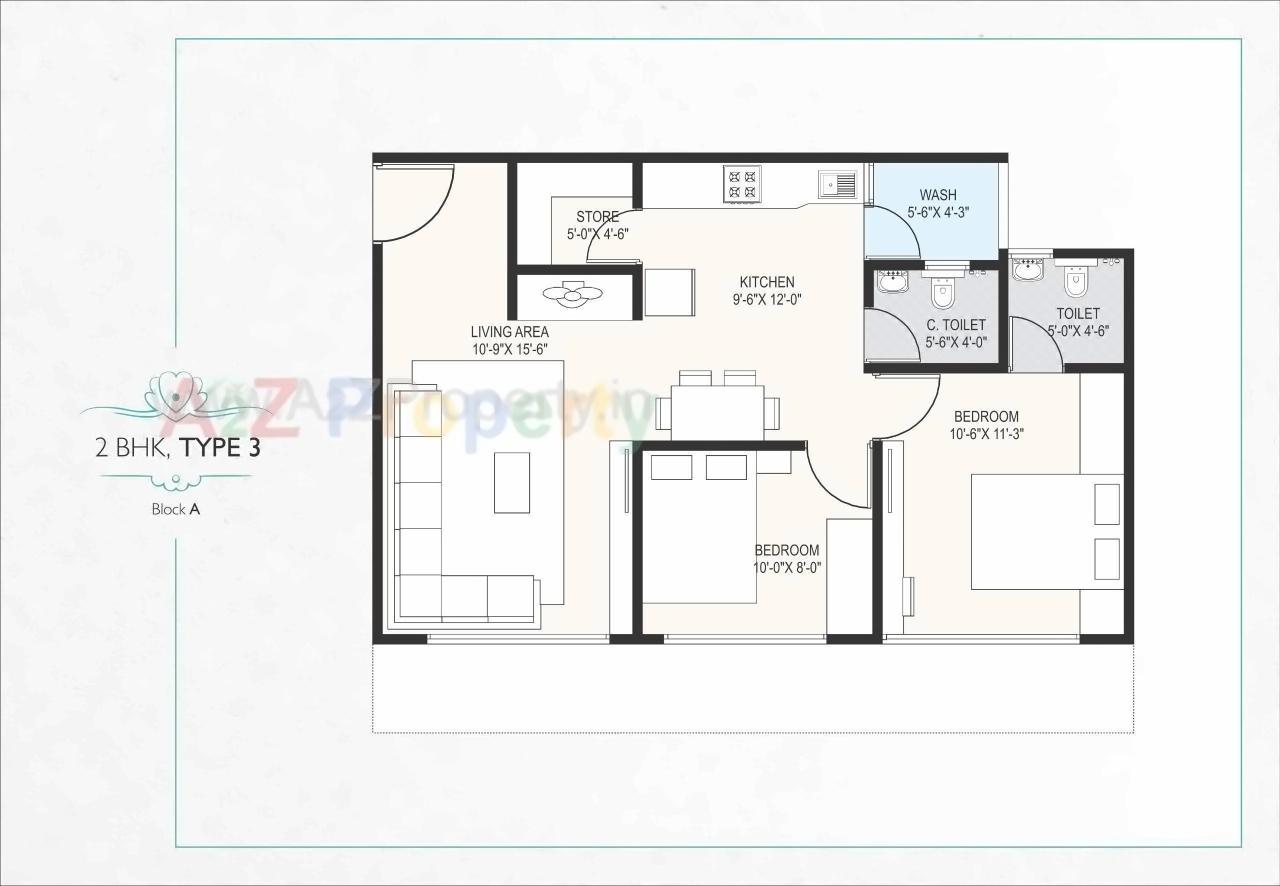 Layout of real estate project Rashmi Pearl located at Vatva, Ahmedabad, Gujarat