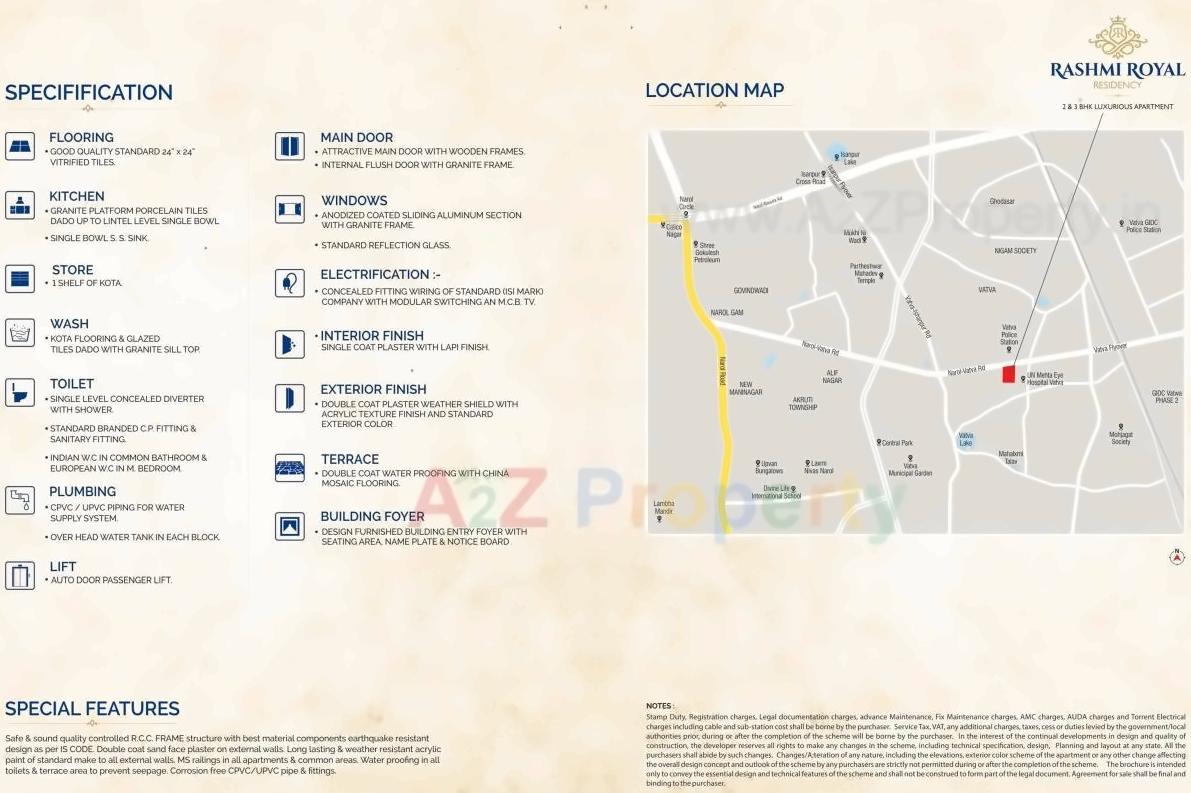  of real estate project Rashmi Royal located at Vatva, Ahmedabad, Gujarat