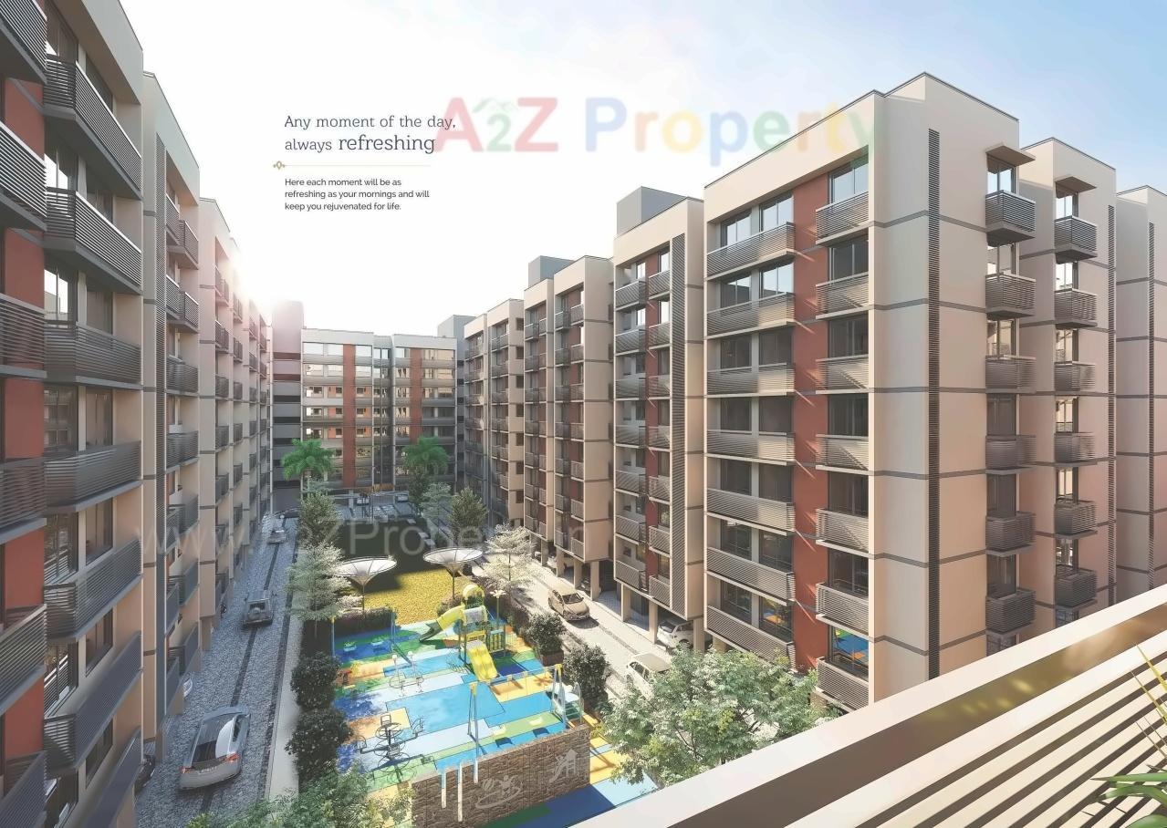 3D Elevation of real estate project Rashmi Royal located at Vatva, Ahmedabad, Gujarat