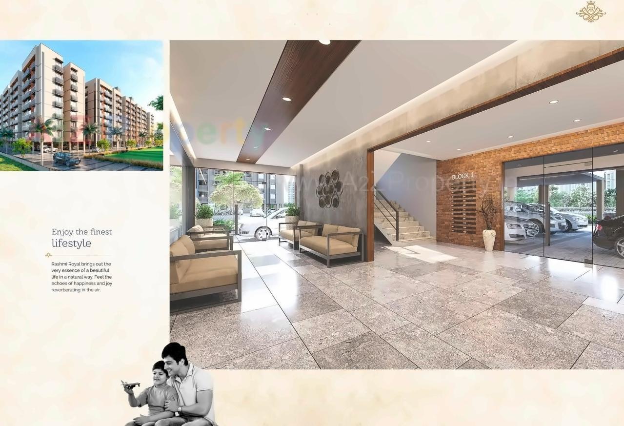 3D Elevation of real estate project Rashmi Royal located at Vatva, Ahmedabad, Gujarat