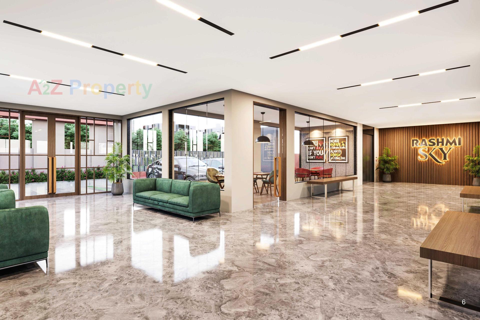 3D Elevation of real estate project Rashmi Sky located at Vatva, Ahmedabad, Gujarat