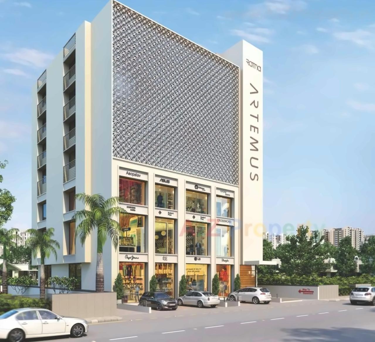3D Elevation of real estate project Ratna Artemus located at City, Ahmedabad, Gujarat