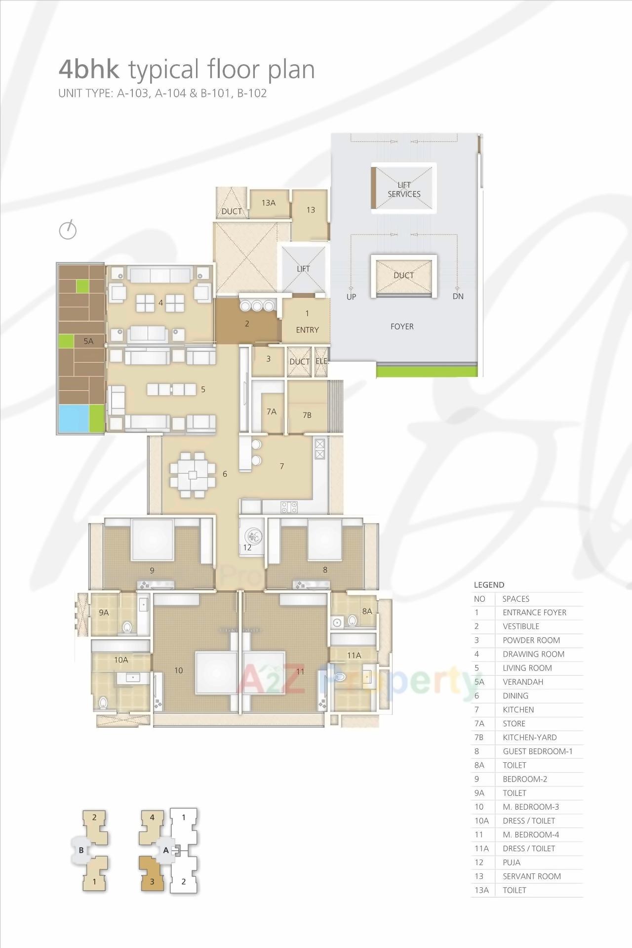 Layout of real estate project Ratnaakar Beaumonde located at Vejalpur, Ahmedabad, Gujarat
