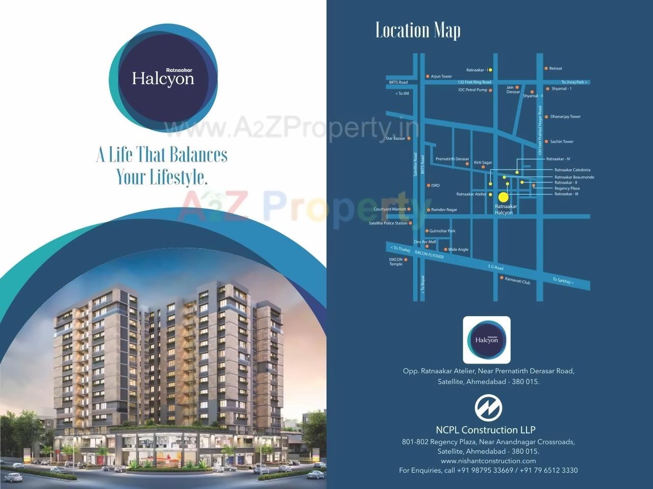  of real estate project Ratnaakar Halcyon located at City, Ahmedabad, Gujarat