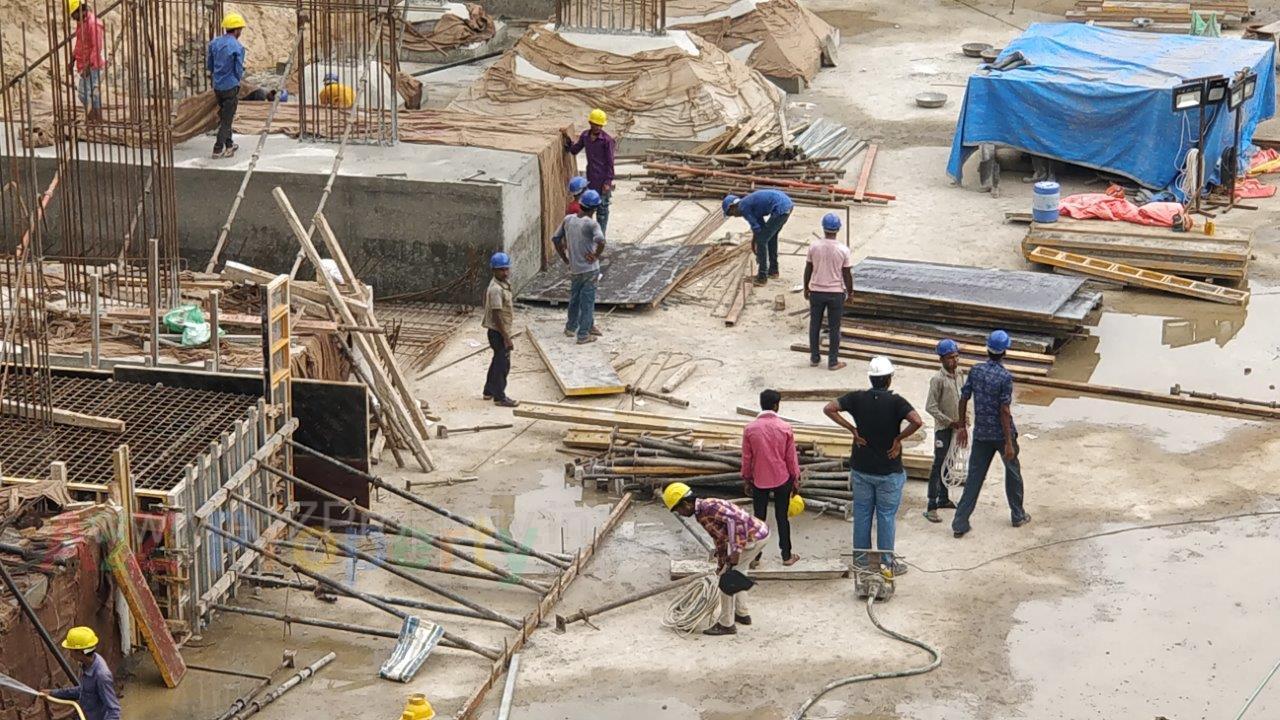 179113_const of real estate project Ratnaakar Verte located at Makarba, Ahmedabad, Gujarat