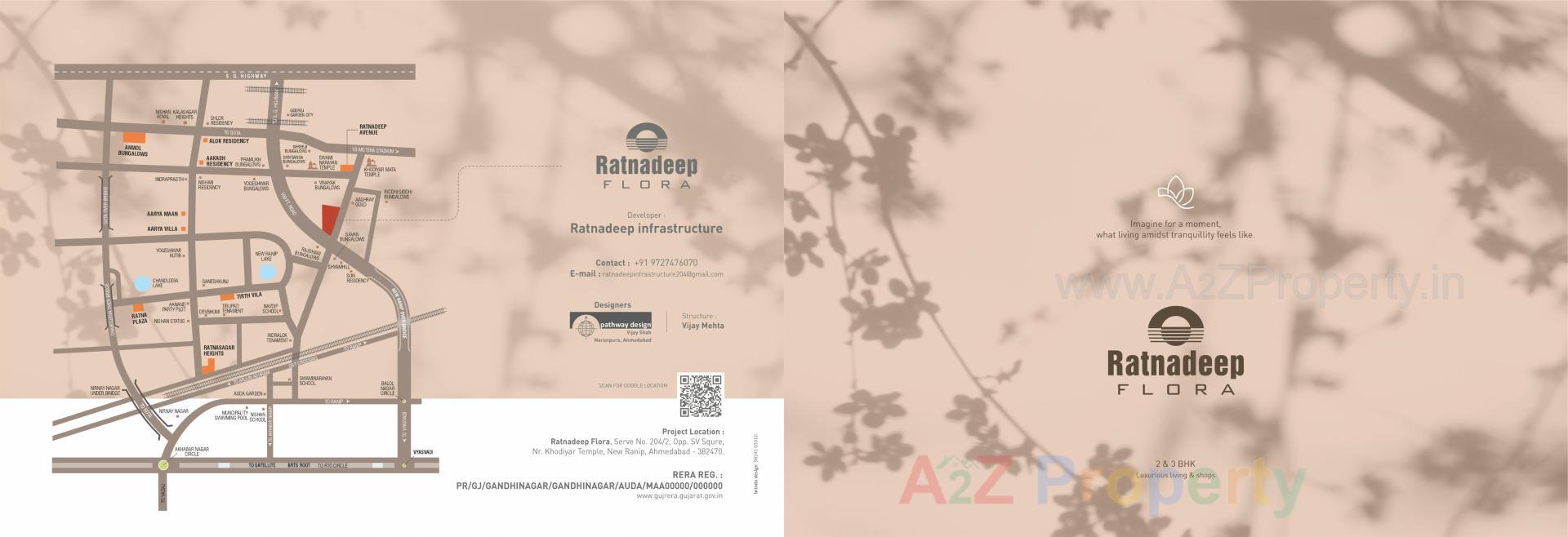  of real estate project Ratnadeep Flora located at Ranip, Ahmedabad, Gujarat