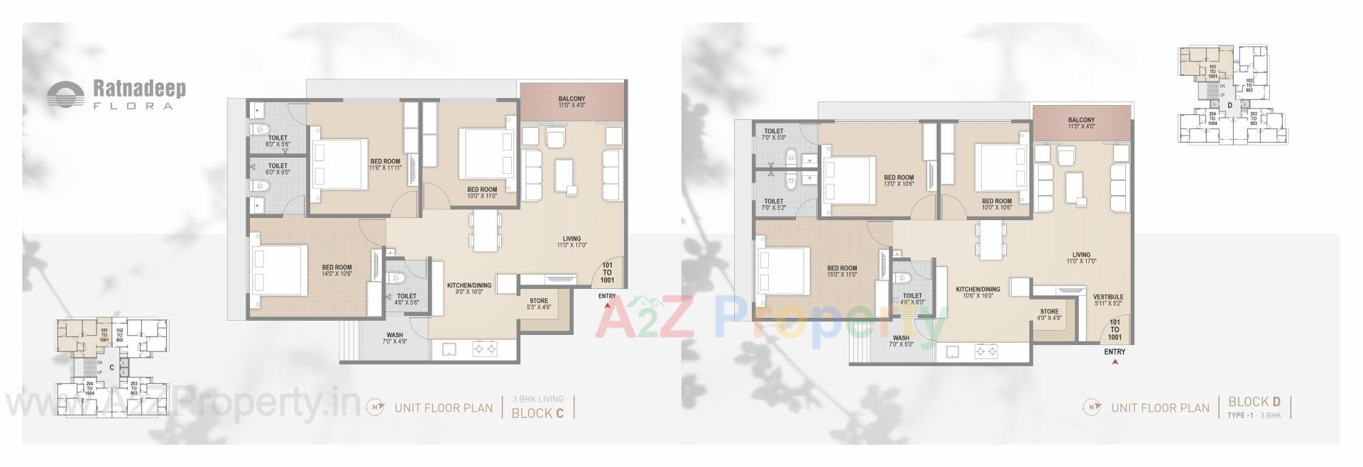 Layout of real estate project Ratnadeep Flora located at Ranip, Ahmedabad, Gujarat