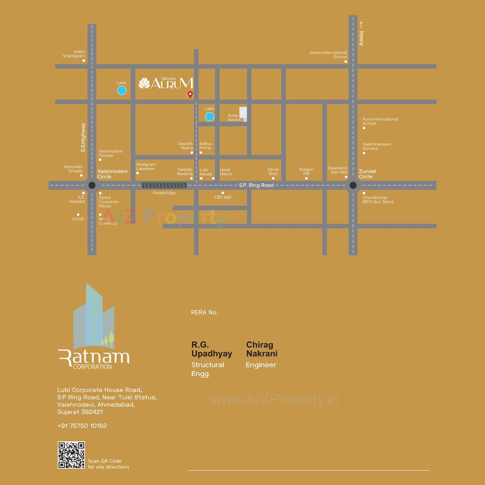  of real estate project Ratnam Aurum located at Khoraj, Ahmedabad, Gujarat