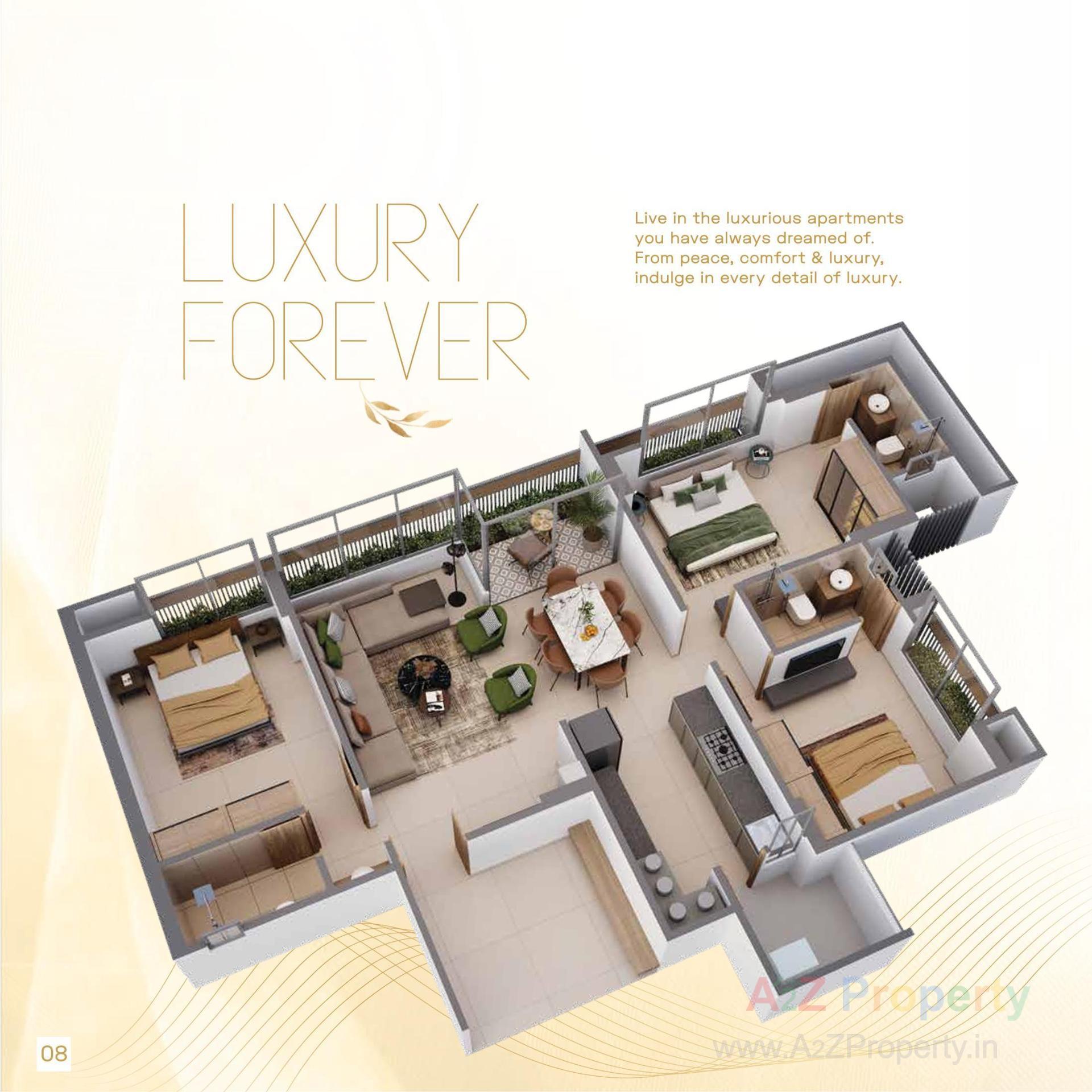 Layout of real estate project Ratnam Aurum located at Khoraj, Ahmedabad, Gujarat