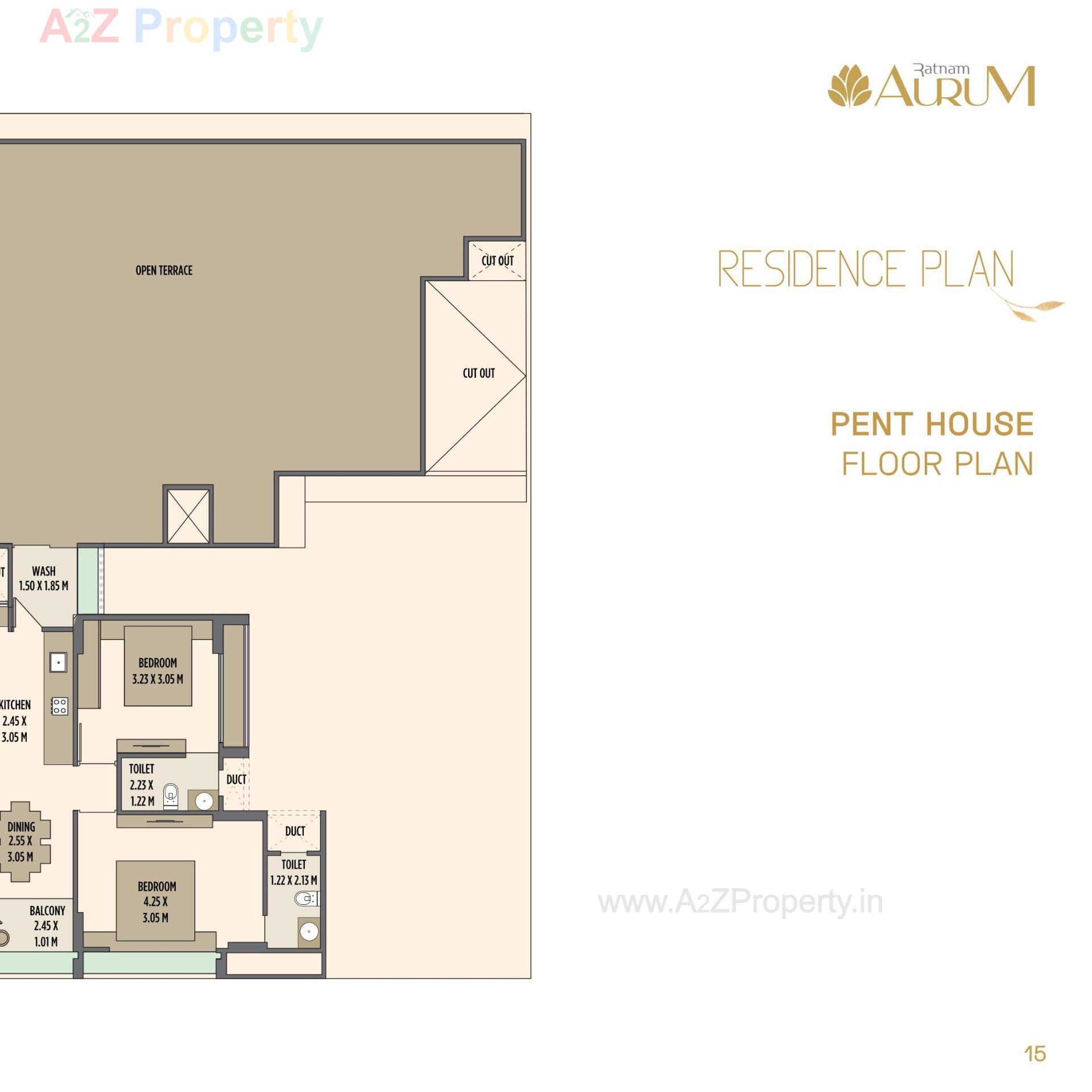 Layout of real estate project Ratnam Aurum located at Khoraj, Ahmedabad, Gujarat