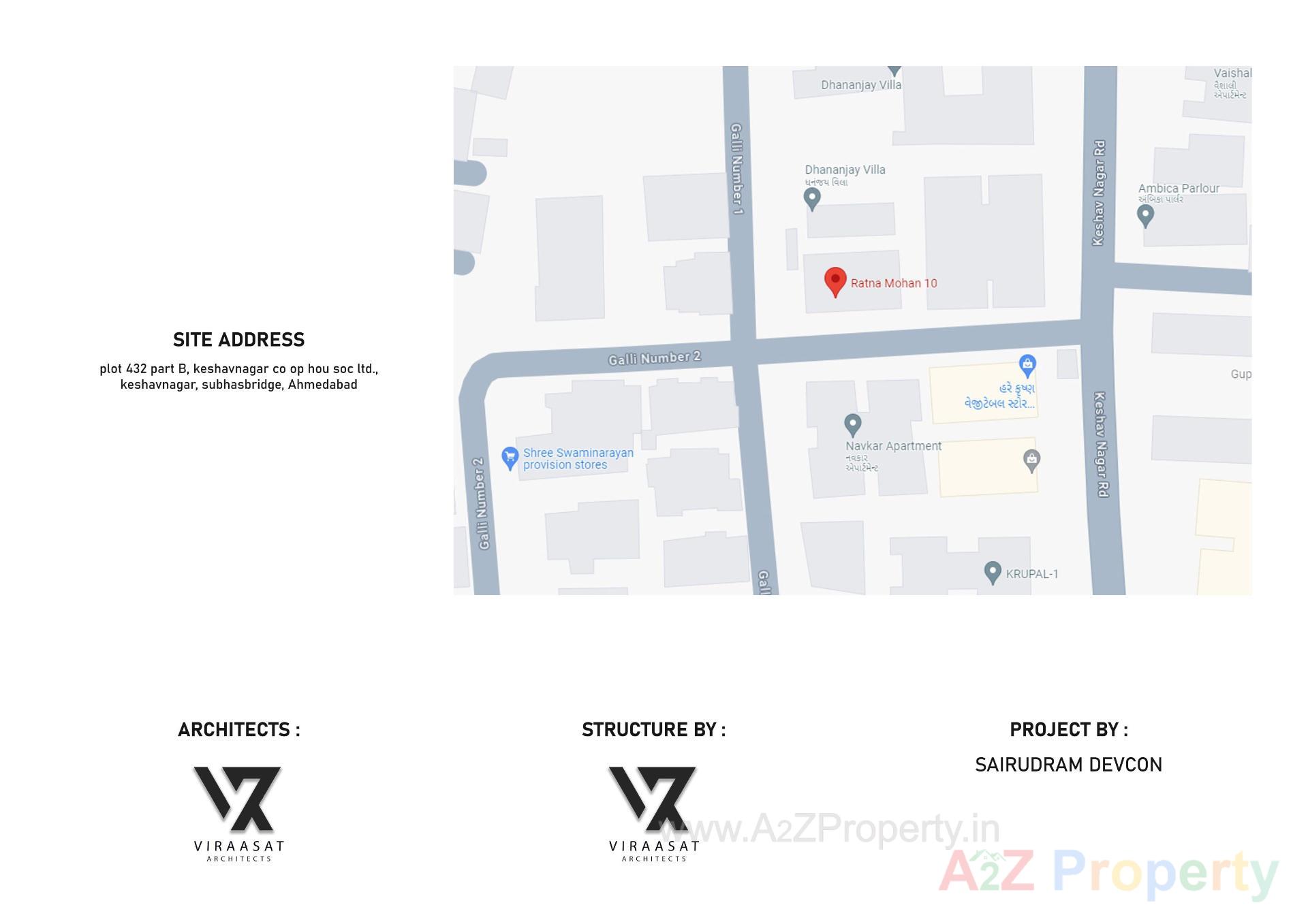  of real estate project Ratnamohan 10 located at Wadaj, Ahmedabad, Gujarat