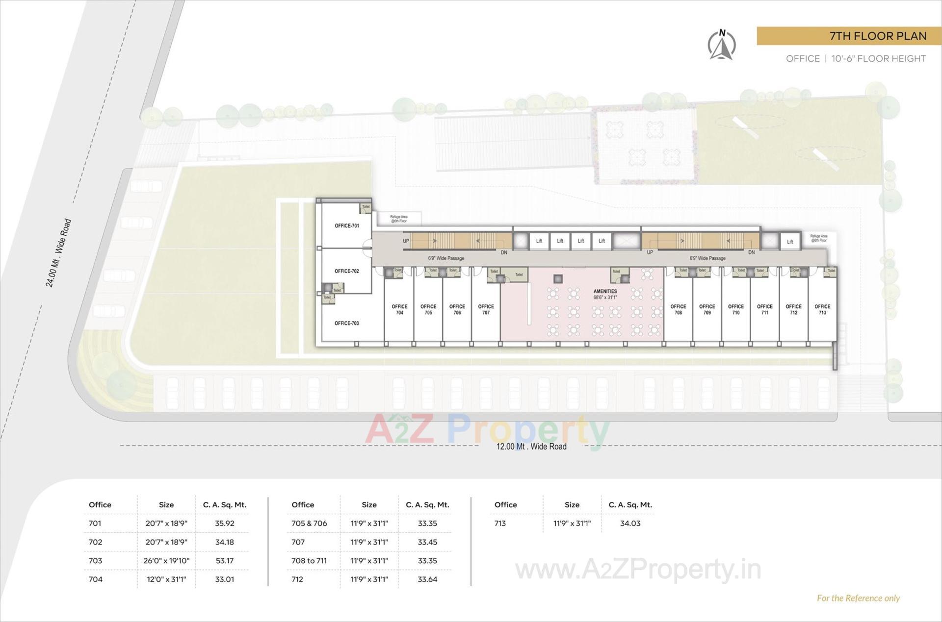 Layout of real estate project Ratnanjali Solitaire located at Vejalpur, Ahmedabad, Gujarat