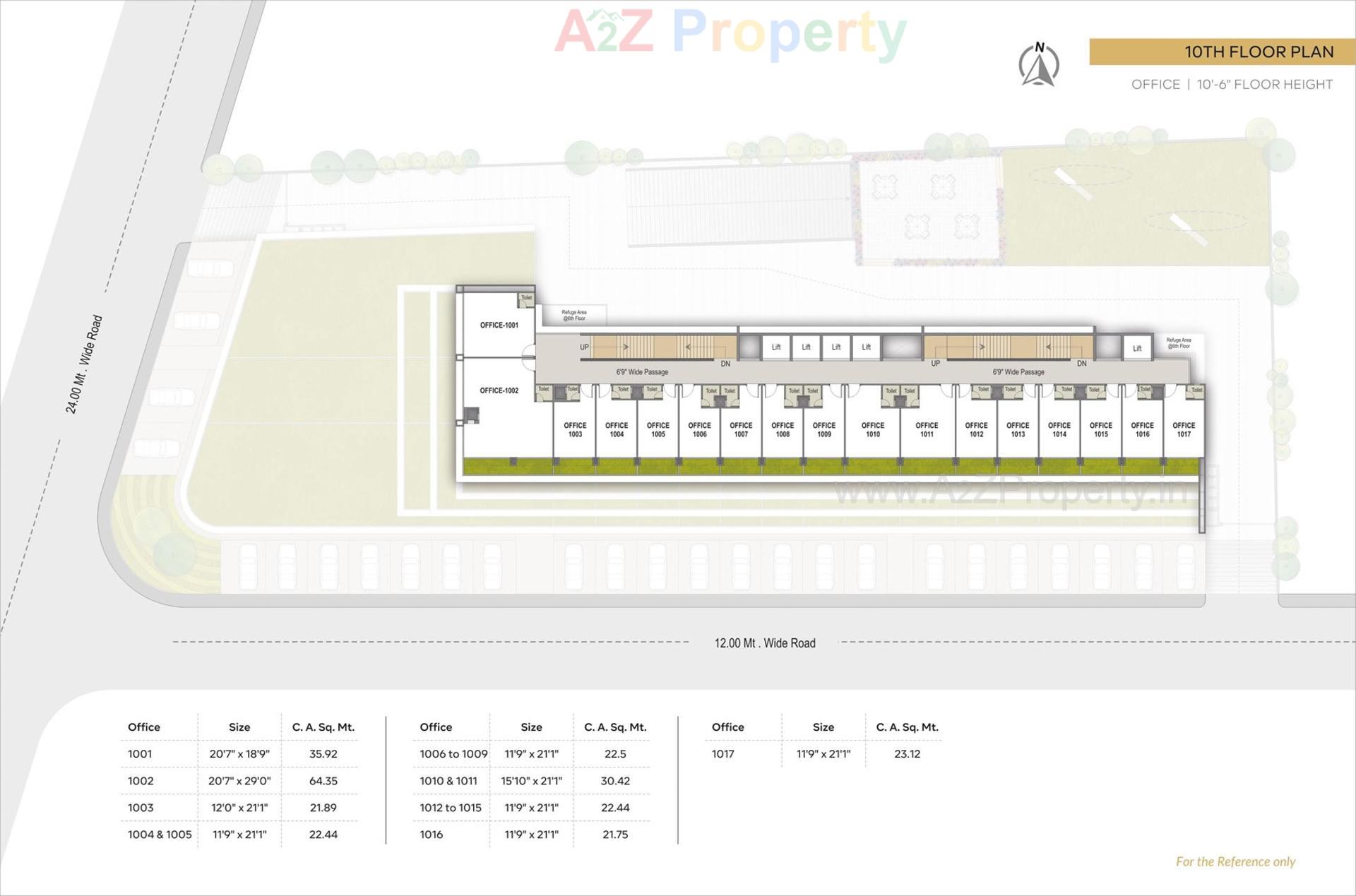 Layout of real estate project Ratnanjali Solitaire located at Vejalpur, Ahmedabad, Gujarat