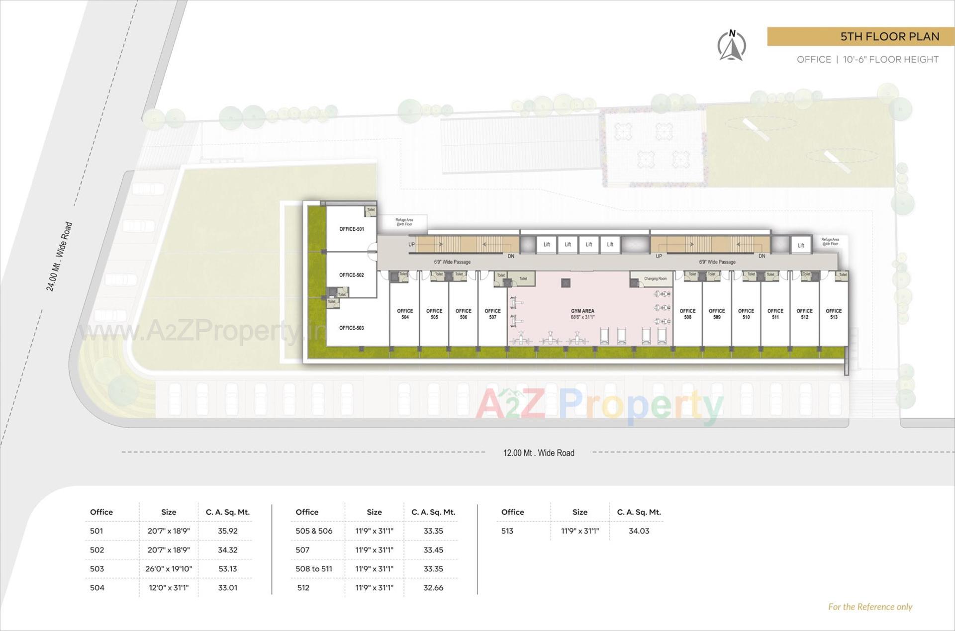 Layout of real estate project Ratnanjali Solitaire located at Vejalpur, Ahmedabad, Gujarat