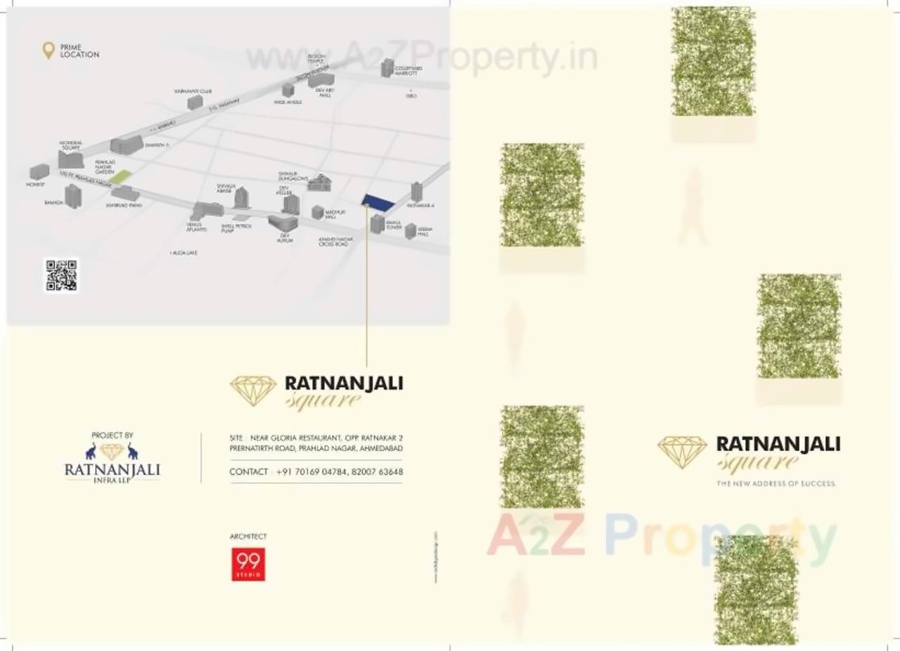  of real estate project Ratnanjali Square located at Jodhpur, Ahmedabad, Gujarat
