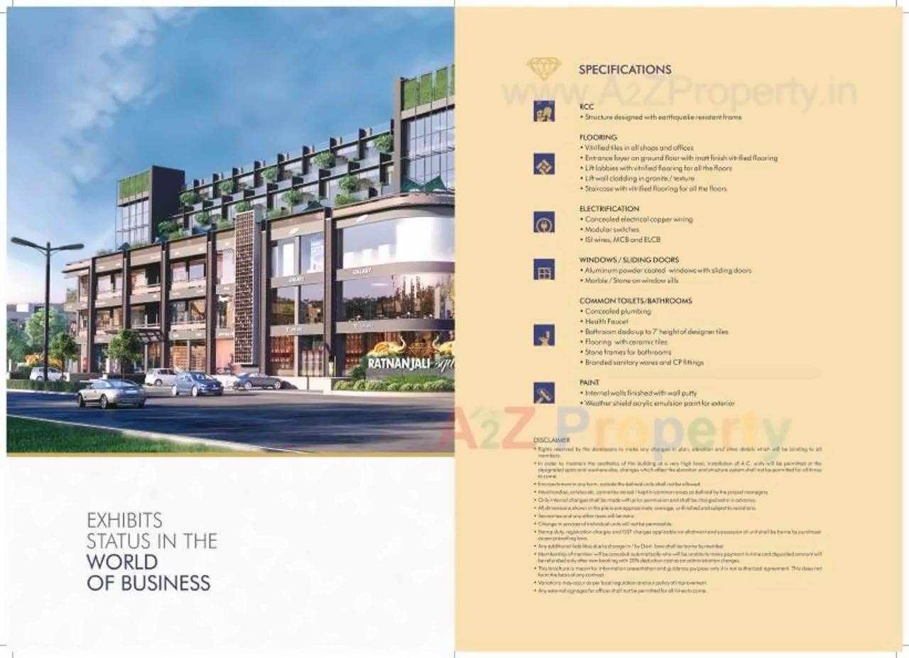  of real estate project Ratnanjali Square located at Jodhpur, Ahmedabad, Gujarat