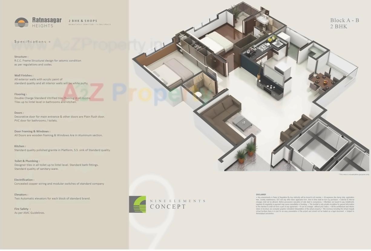  of real estate project Ratnasagar Heights located at Ranip, Ahmedabad, Gujarat