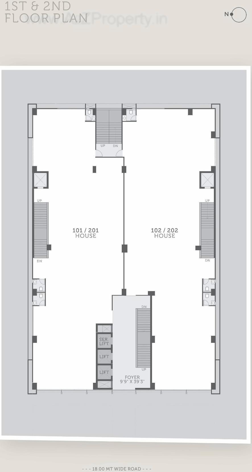 Layout of real estate project Re Xi located at Jodhpur, Ahmedabad, Gujarat