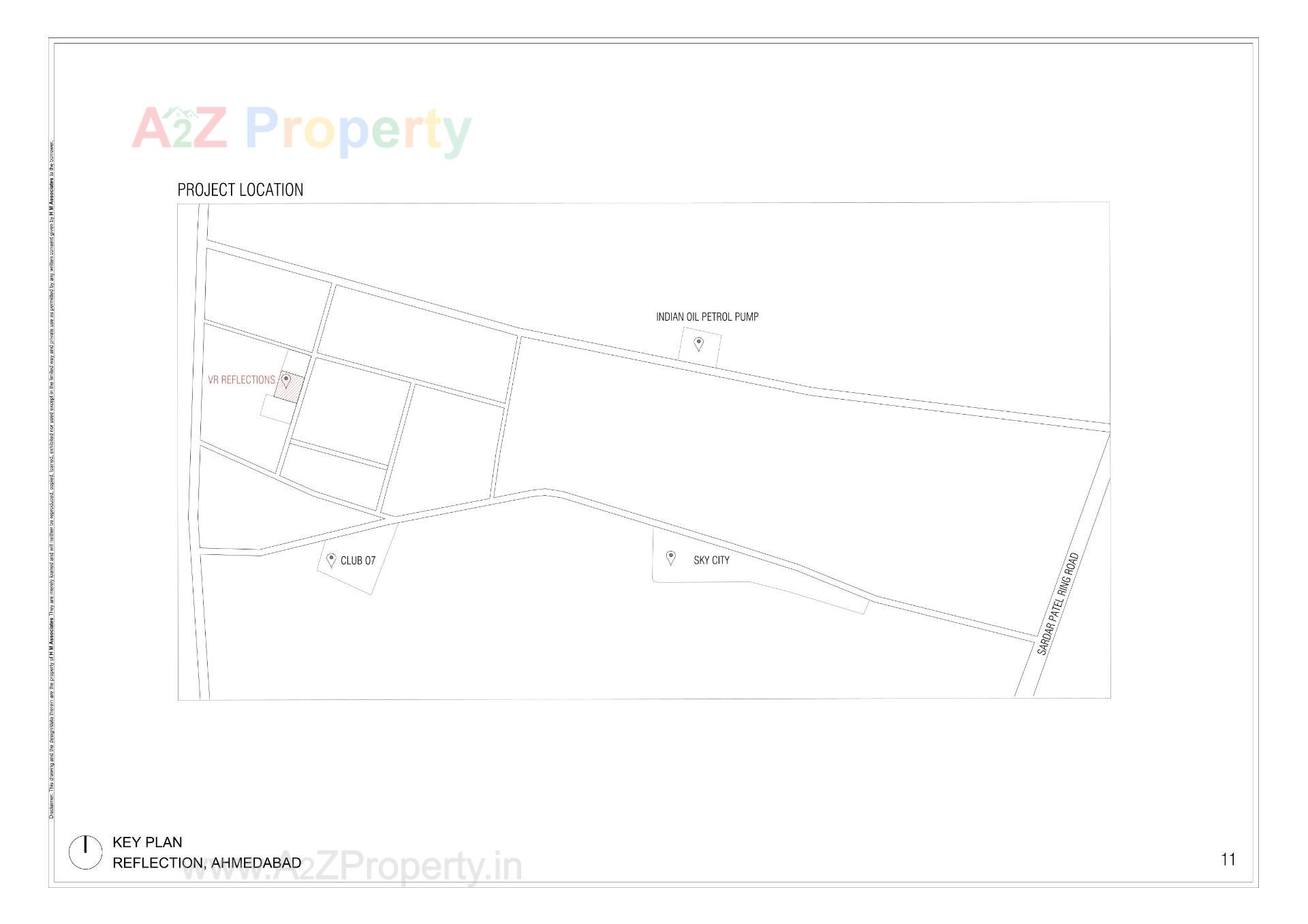  of real estate project Reflection located at Shela, Ahmedabad, Gujarat