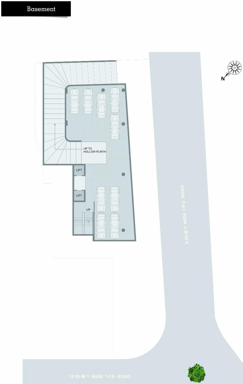 Layout of real estate project Revilta located at Sola, Ahmedabad, Gujarat