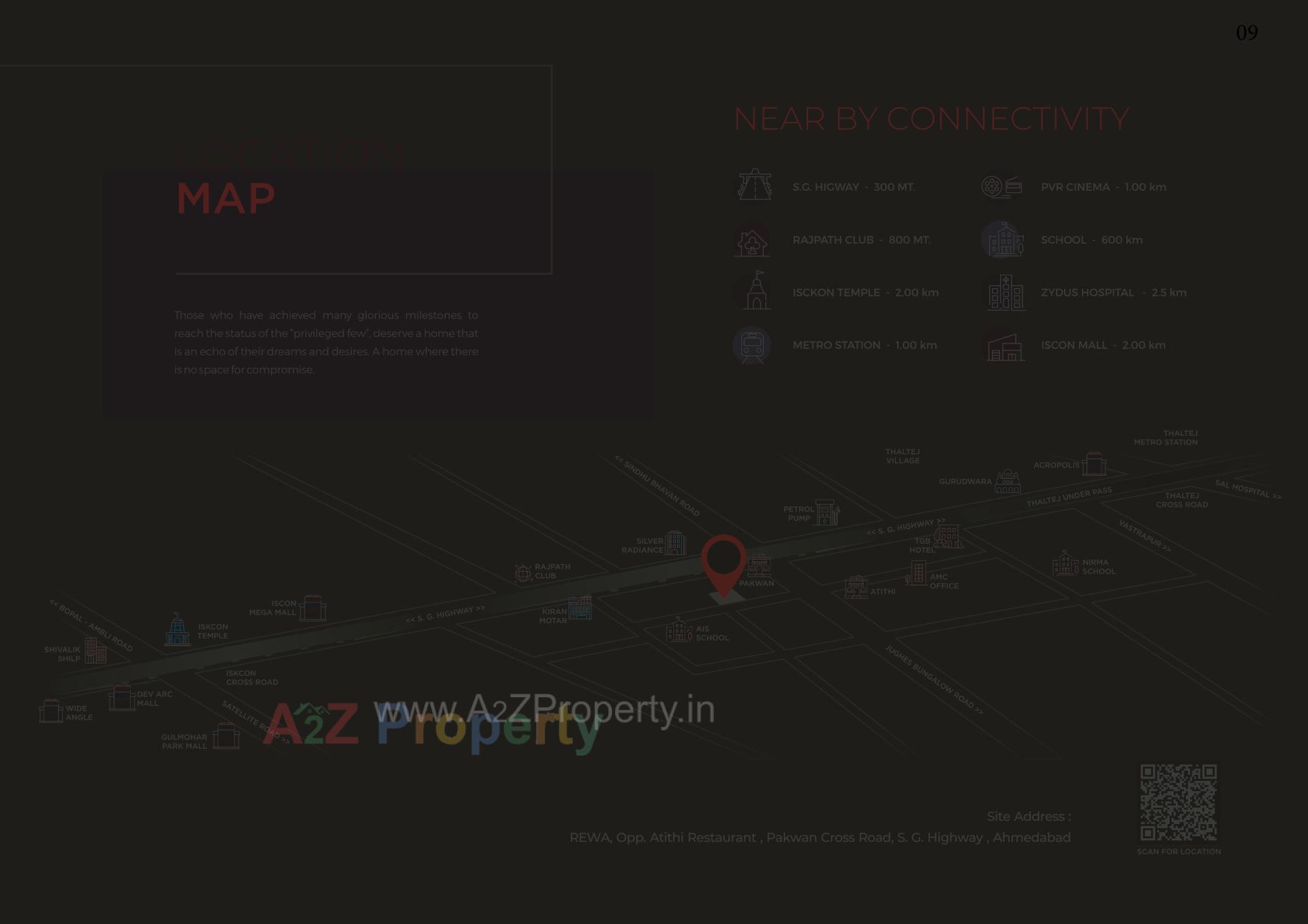  of real estate project Rewa located at Bodakdev, Ahmedabad, Gujarat