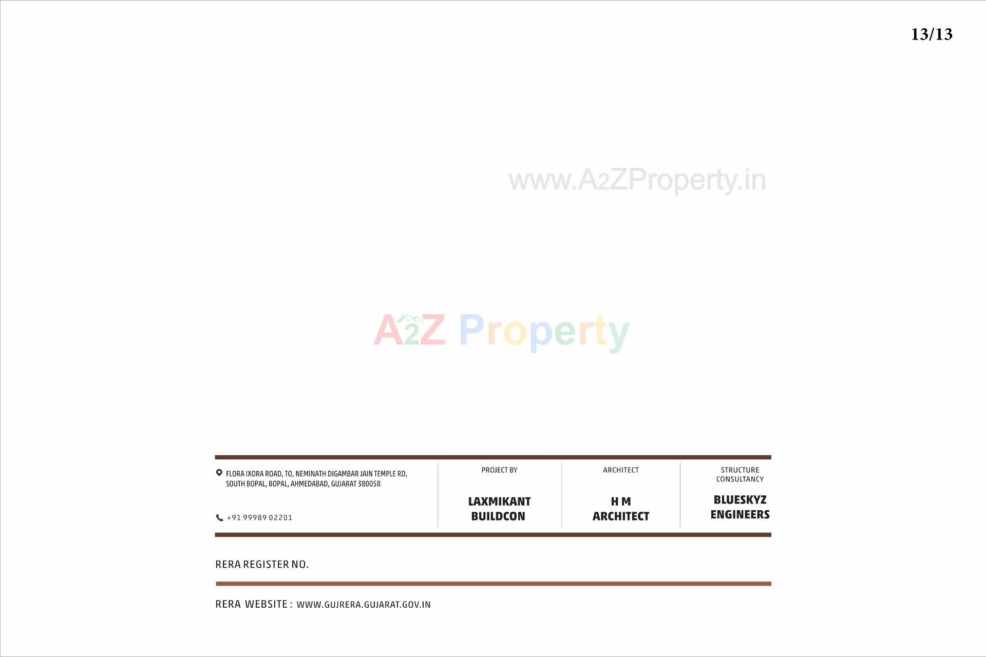  of real estate project Rhythm Aura located at Ghuma, Ahmedabad, Gujarat