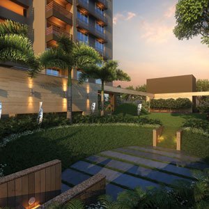 3D Elevation of real estate project Richmond Grand located at Makarba, Ahmedabad, Gujarat