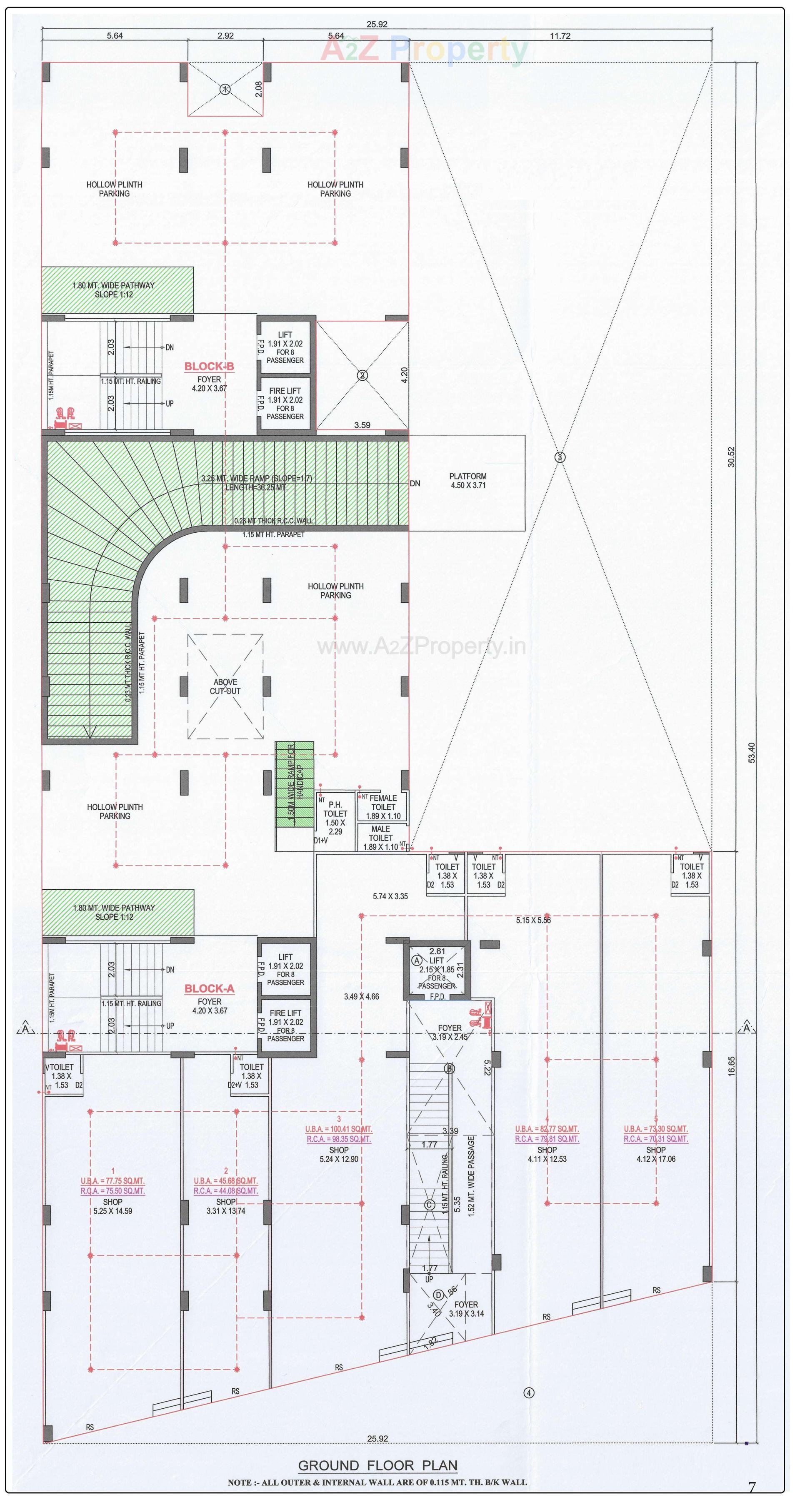 Layout of real estate project Rimkar Infinite located at Sanand, Ahmedabad, Gujarat