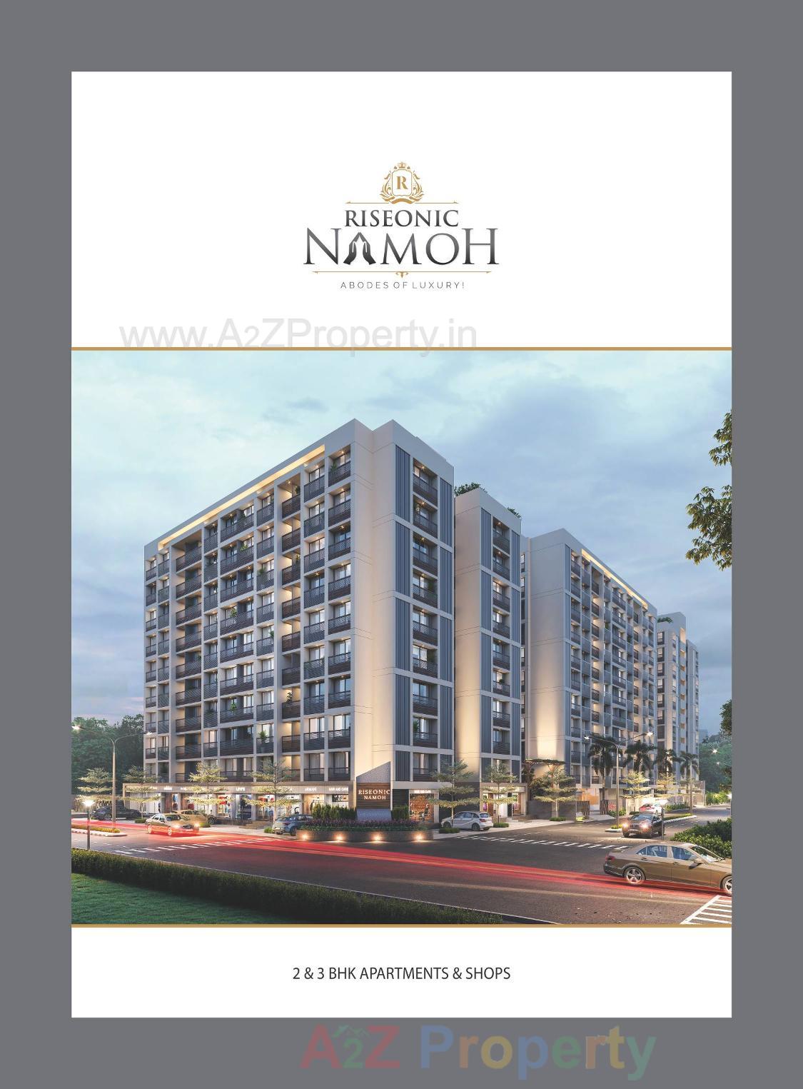 3D Elevation of real estate project Riseonic Namoh located at Acher, Ahmedabad, Gujarat
