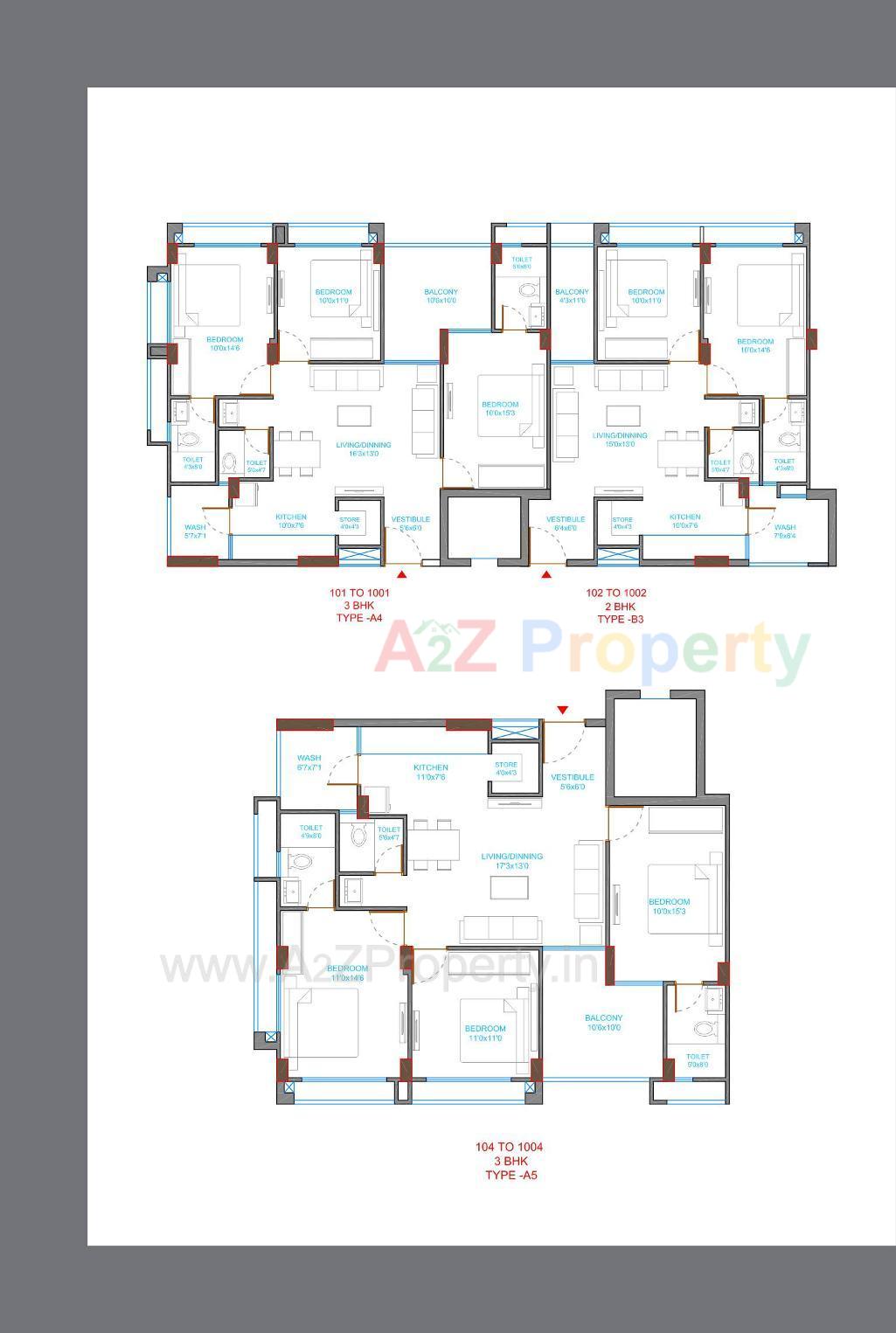 Layout of real estate project Riseonic Namoh located at Acher, Ahmedabad, Gujarat