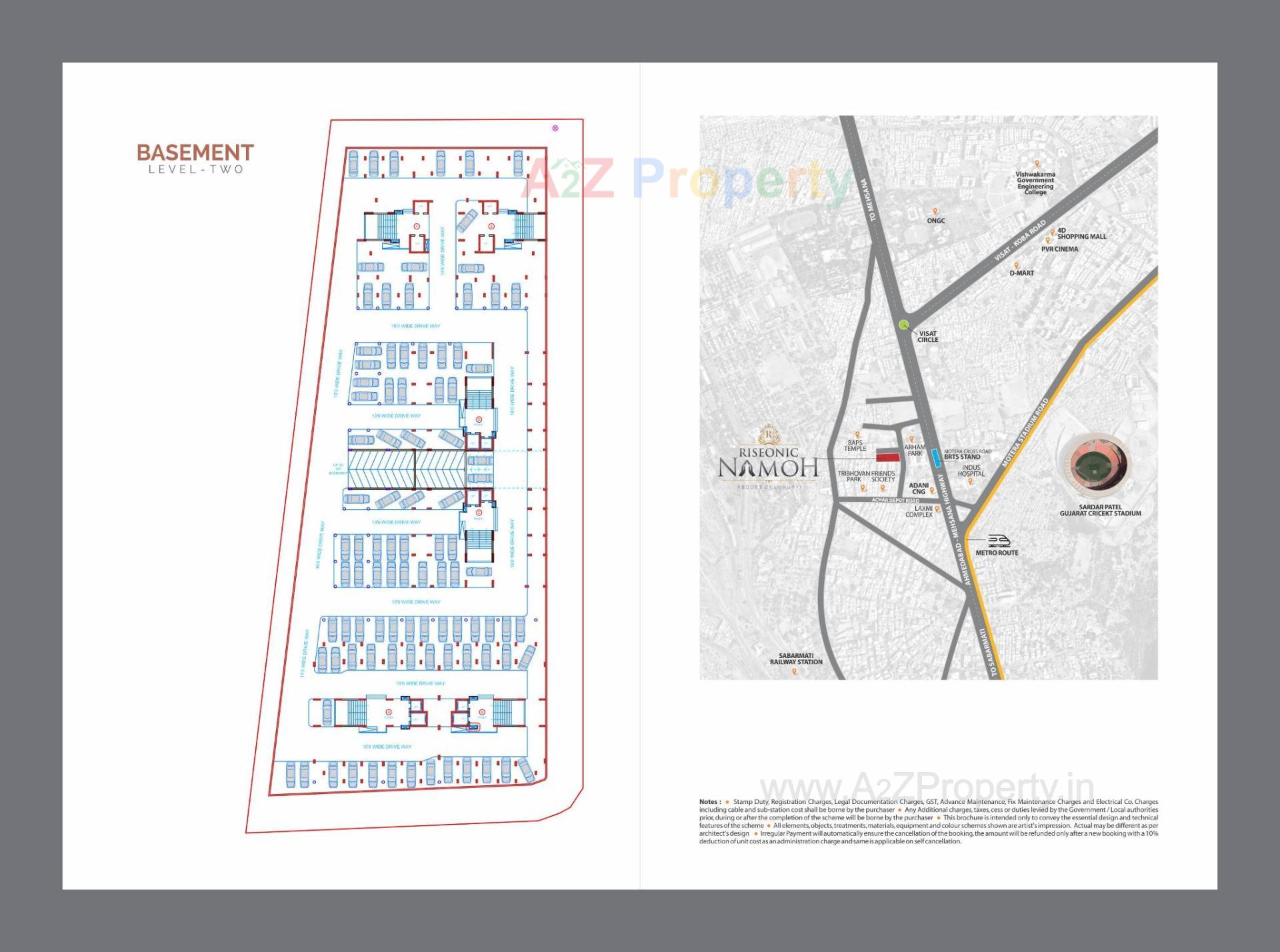  of real estate project Riseonic Namoh located at Acher, Ahmedabad, Gujarat