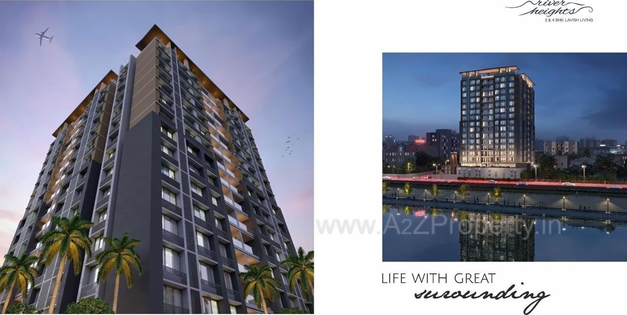 3D Elevation of real estate project River Heights located at Dariyapur-kajipur, Ahmedabad, Gujarat