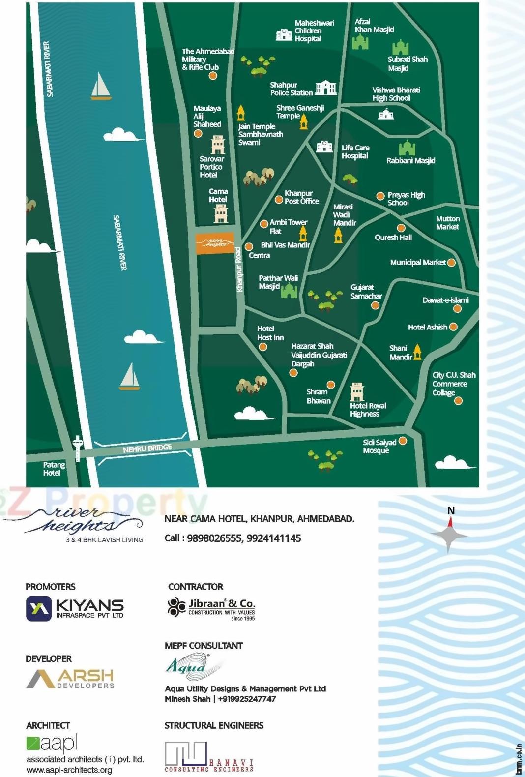  of real estate project River Heights located at Dariyapur-kajipur, Ahmedabad, Gujarat