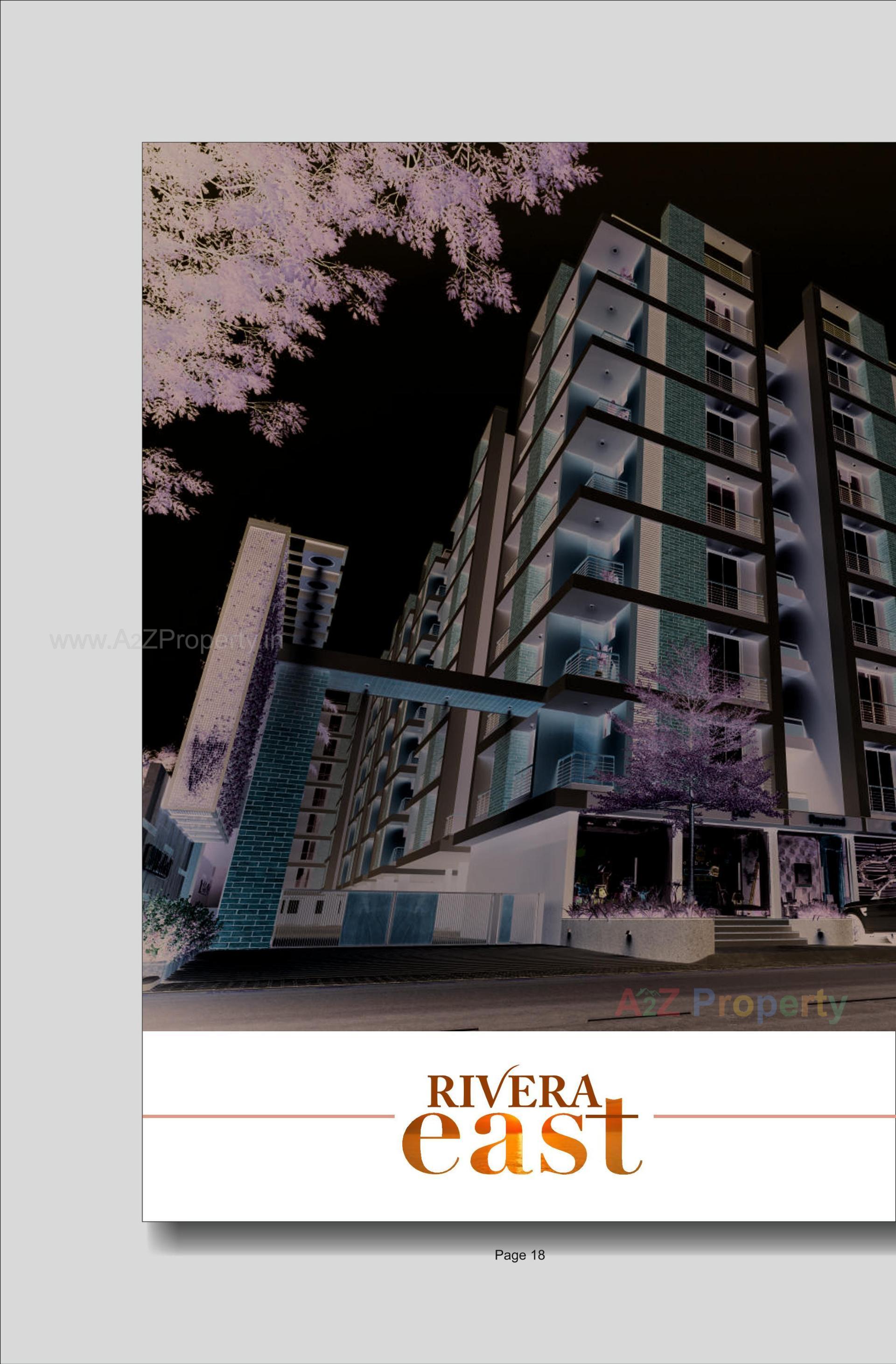3D Elevation of real estate project Rivera East located at Vastral, Ahmedabad, Gujarat