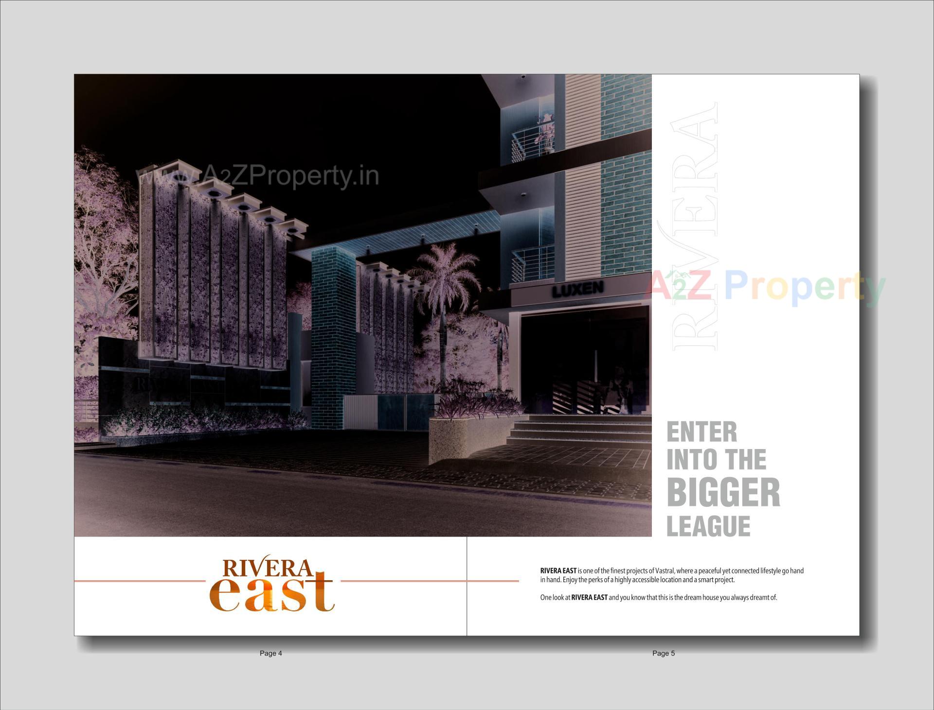  of real estate project Rivera East located at Vastral, Ahmedabad, Gujarat