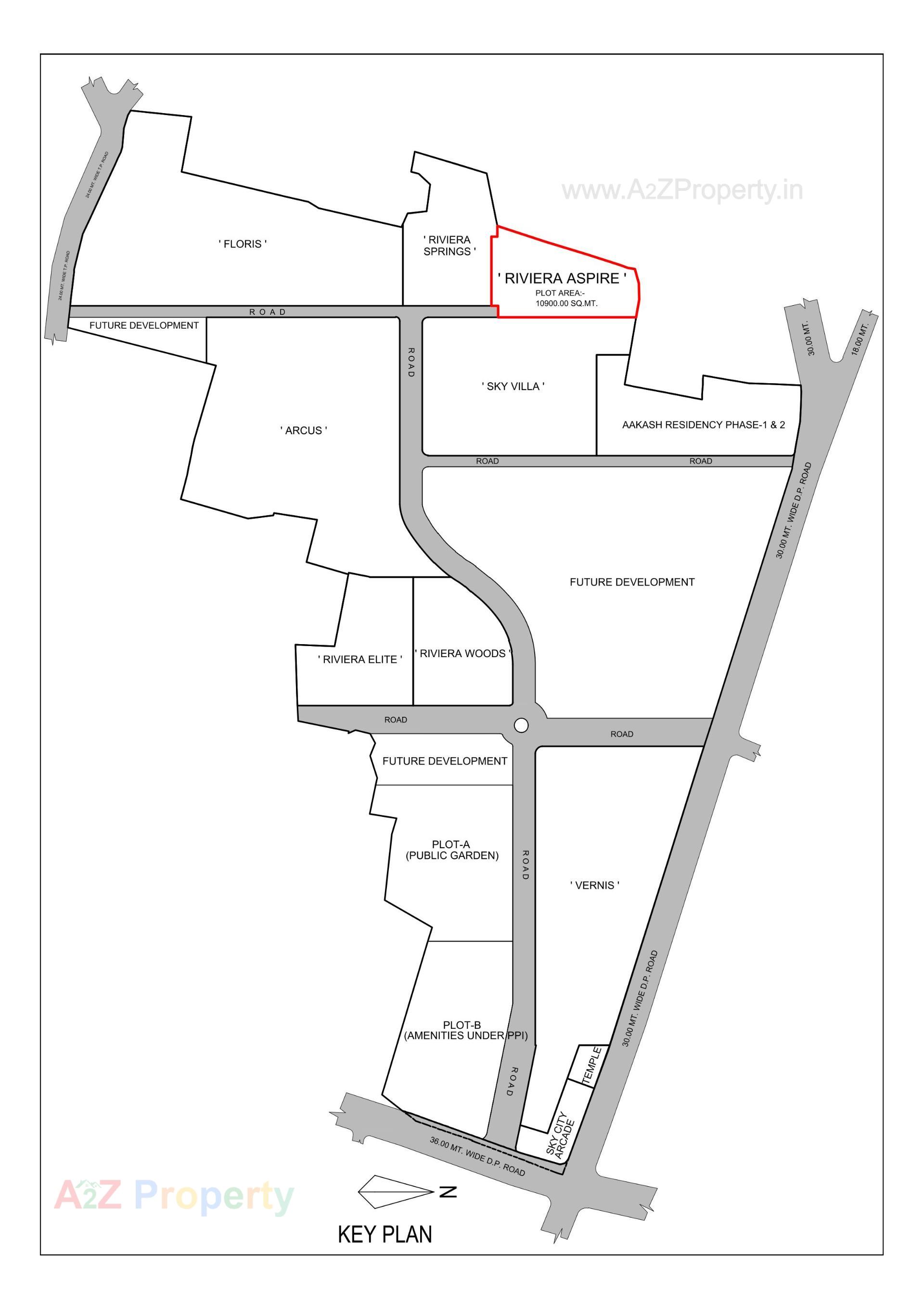  of real estate project Riviera Aspire located at Shela, Ahmedabad, Gujarat