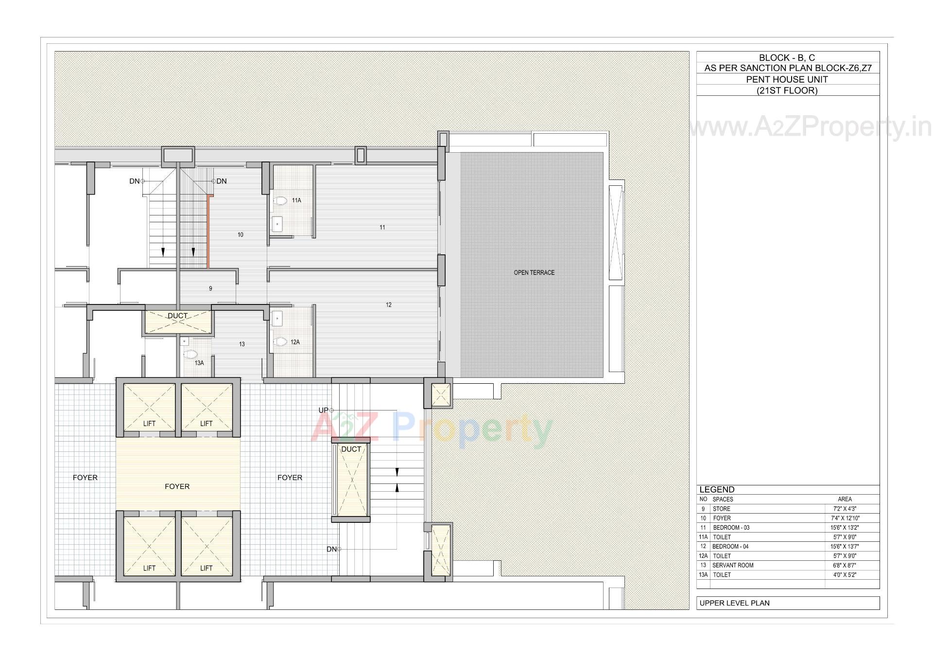 Layout of real estate project Riviera Aspire located at Shela, Ahmedabad, Gujarat