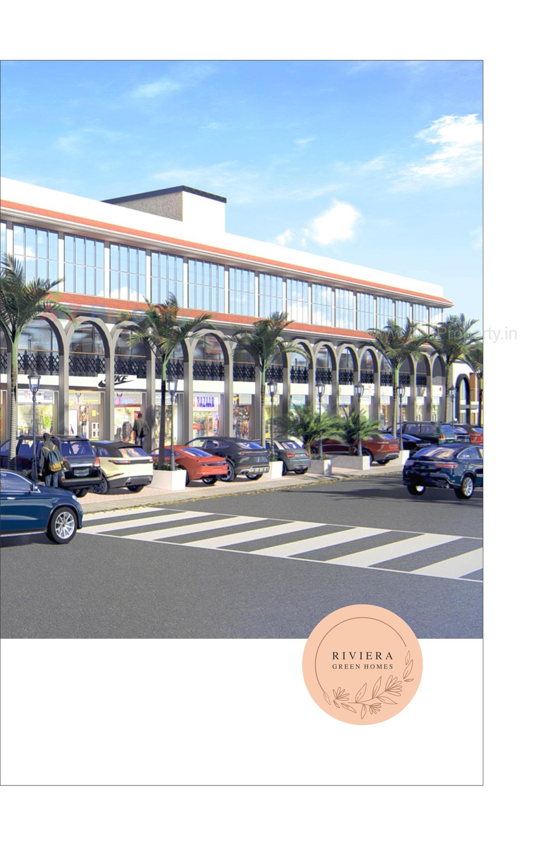 3D Elevation of real estate project Riviera Green Homes located at Sanand, Ahmedabad, Gujarat