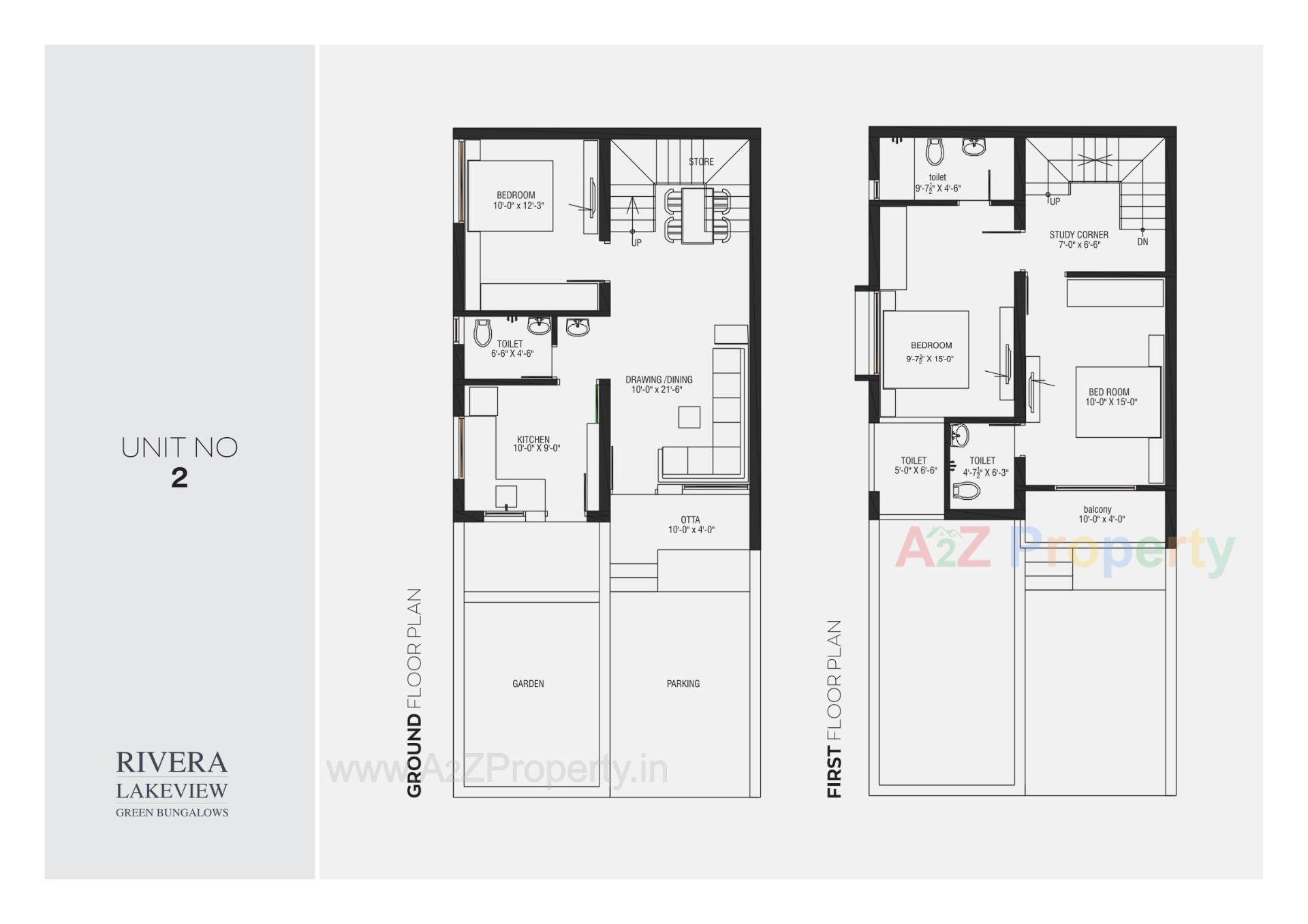 Layout of real estate project Riviera Lake View Green Bunglows located at Sanand, Ahmedabad, Gujarat