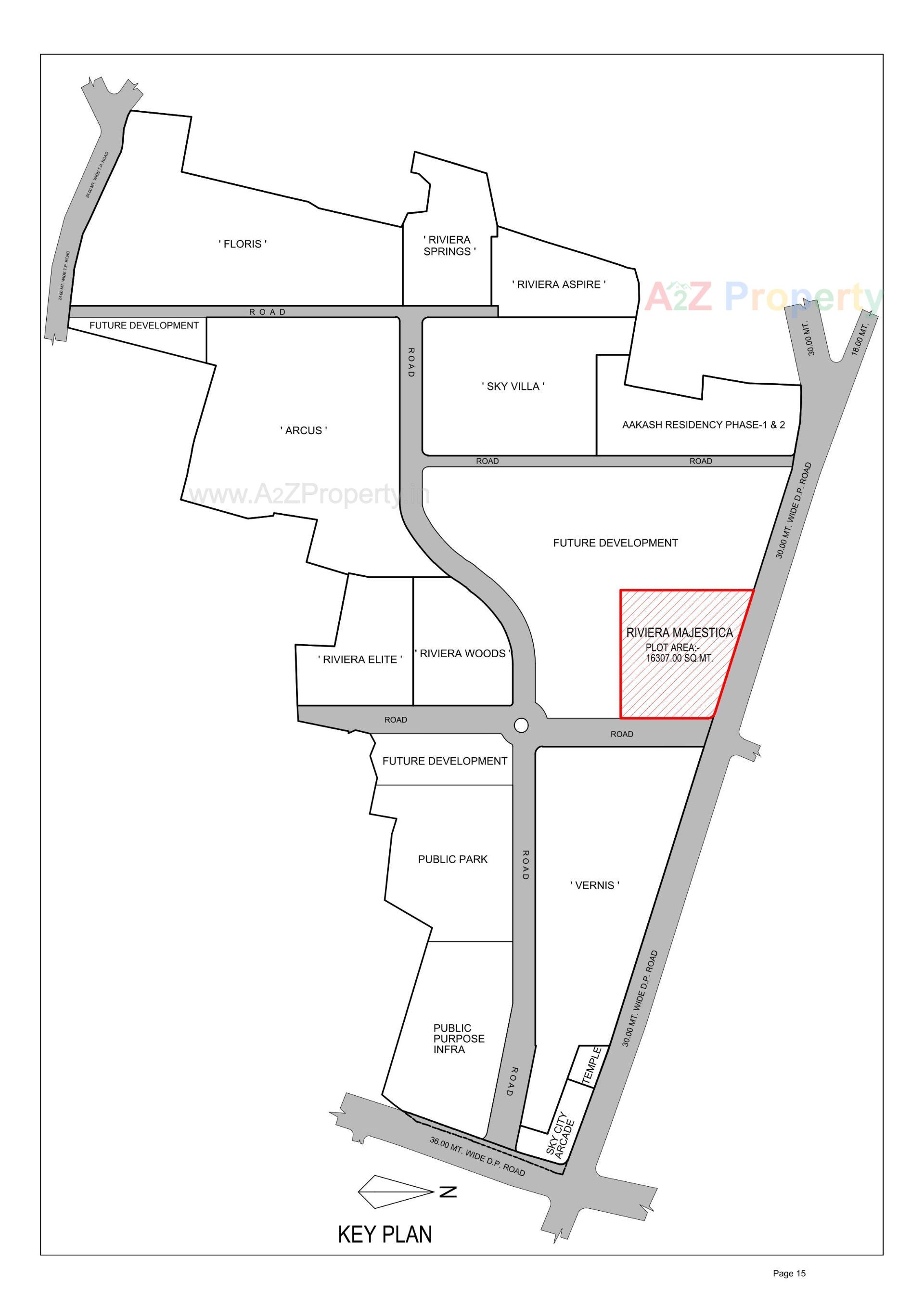  of real estate project Riviera Majestica located at Shela, Ahmedabad, Gujarat