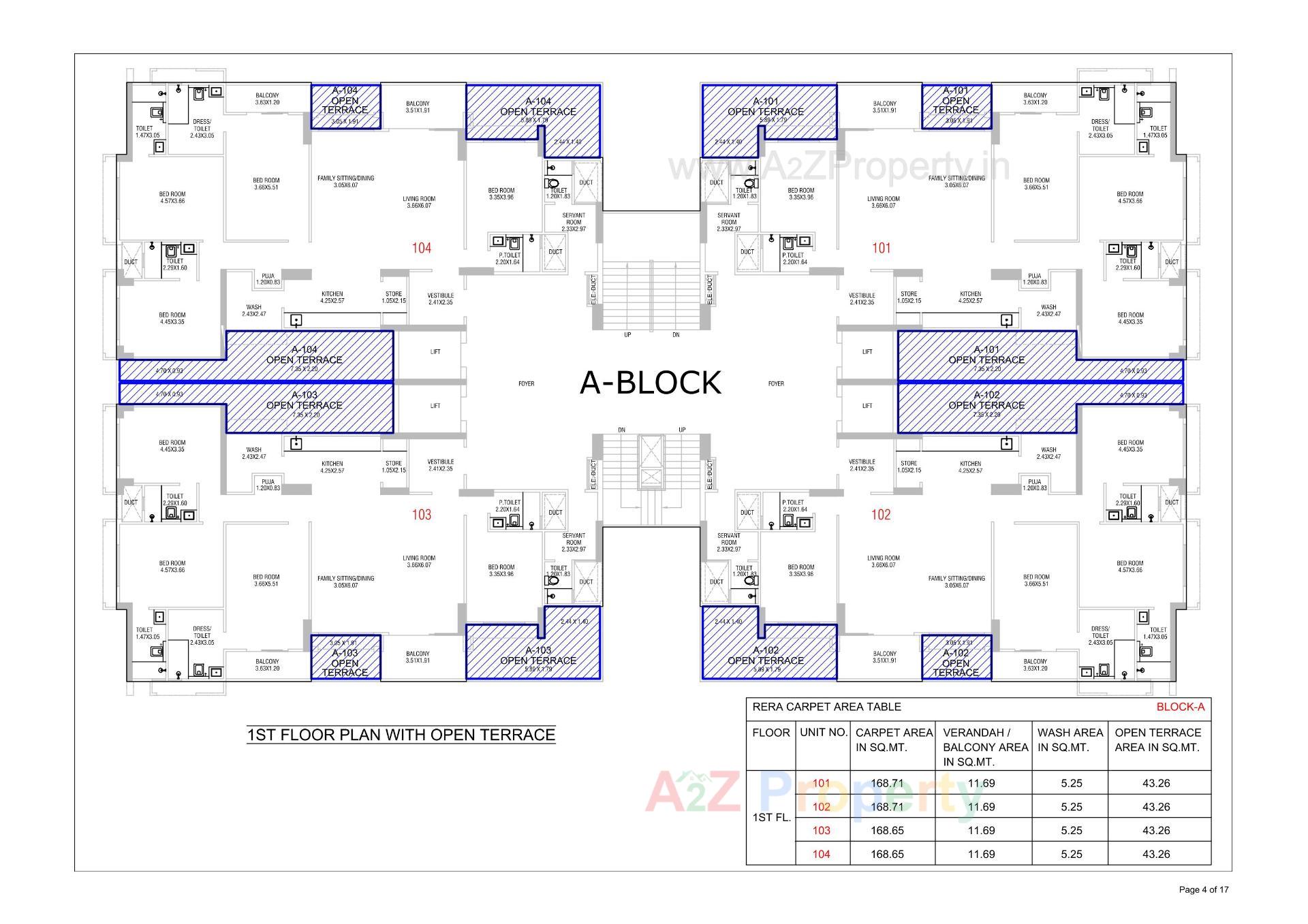Layout of real estate project Riviera Prestige located at Sarkhej, Ahmedabad, Gujarat