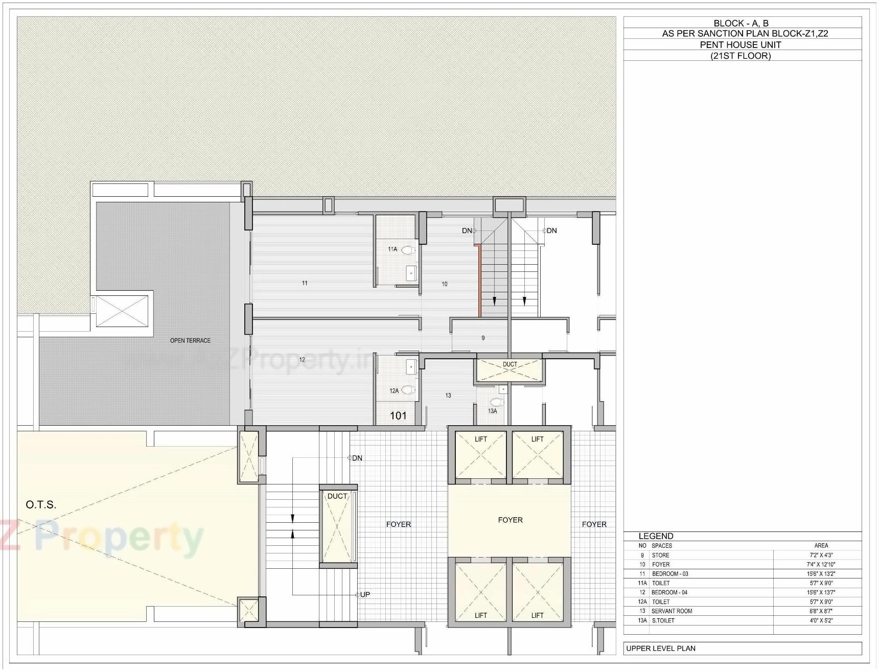 Layout of real estate project Riviera Springs located at Ahmedabad, Ahmedabad, Gujarat